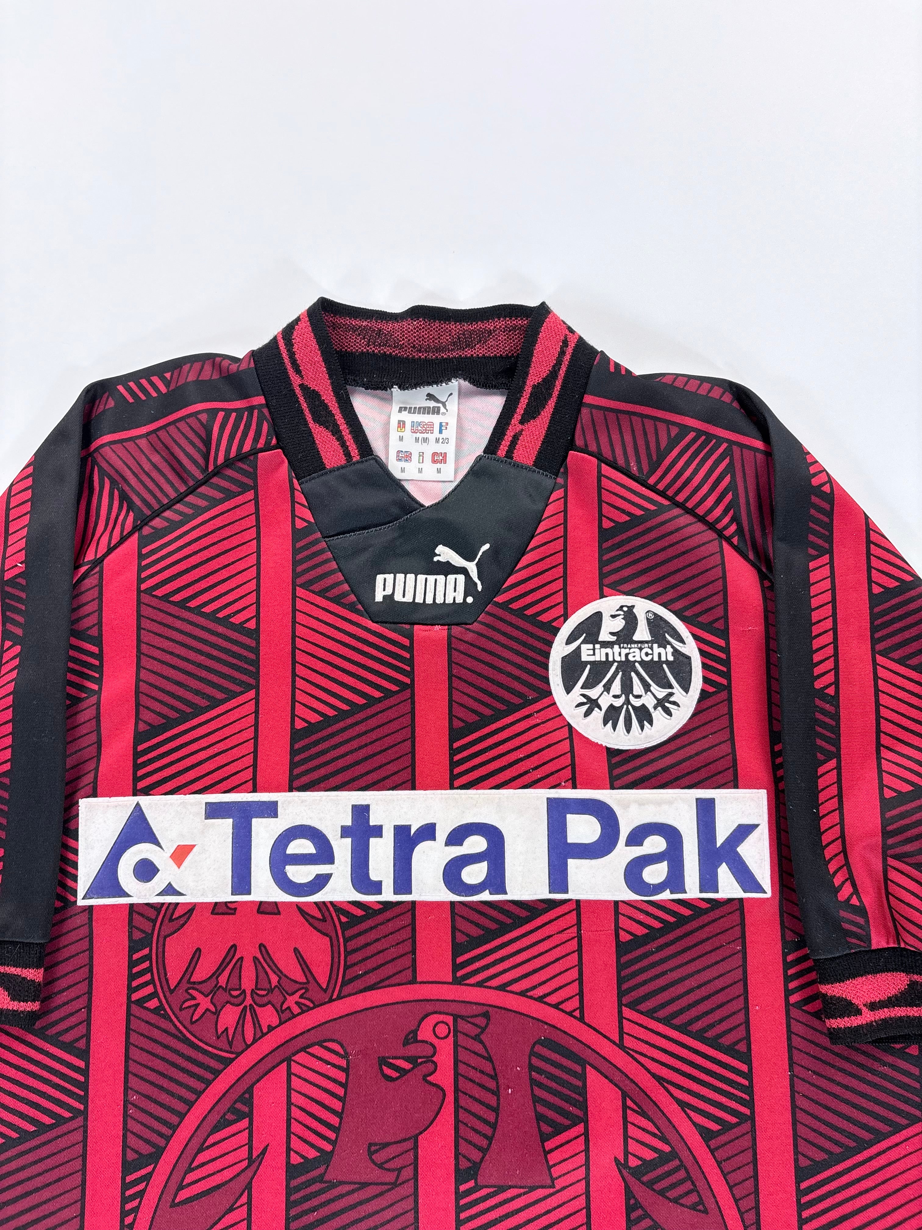 Eintracht Frankfurt Heimtrikot 1995/1996 - #8 Schupp - M
