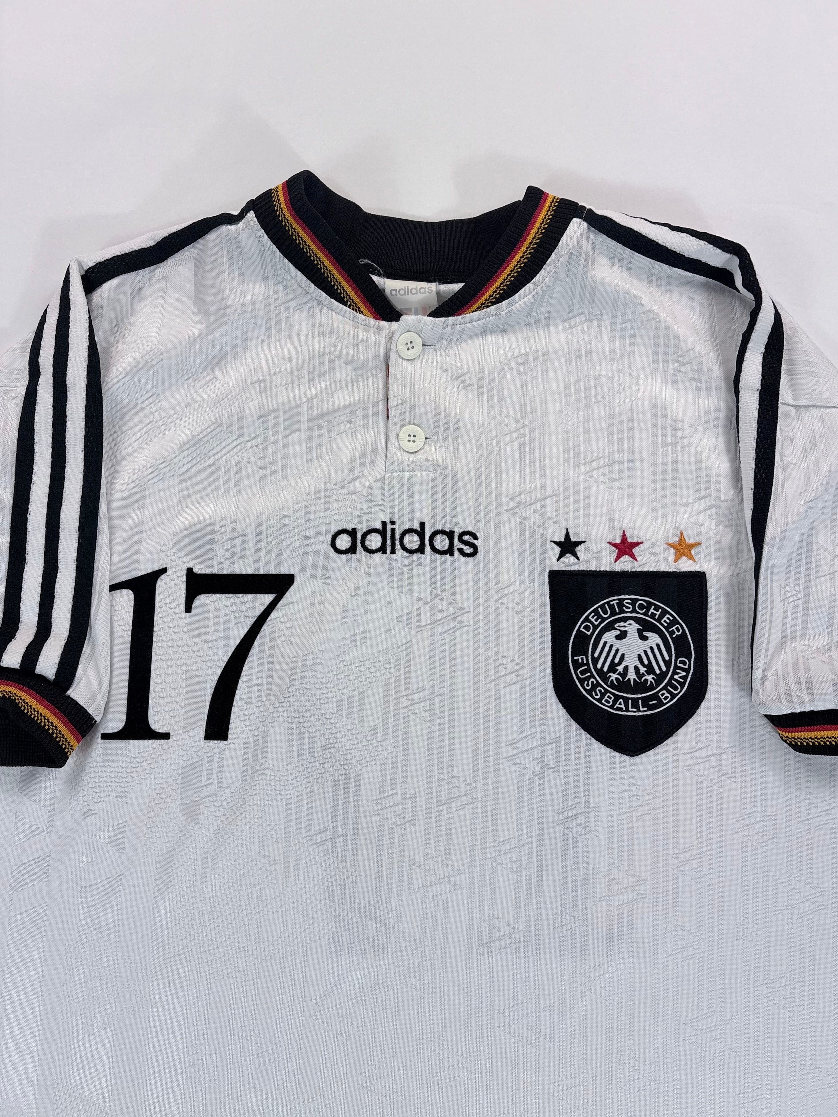 Deutschland Heimtrikot EM 1996 - #17 Ziege - XL