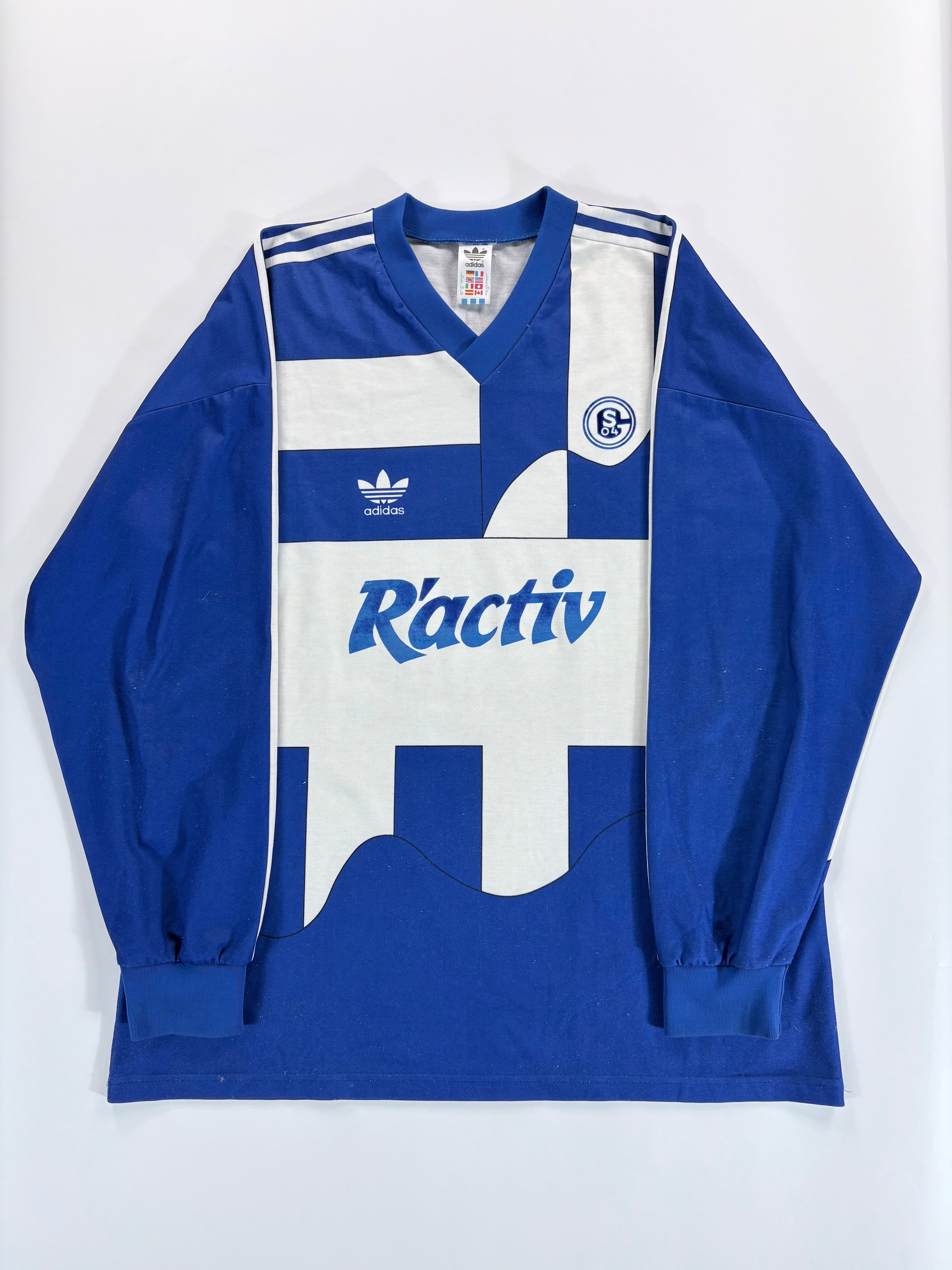 Schalke 04 Heimtrikot 1991/1992 - #4 - XL