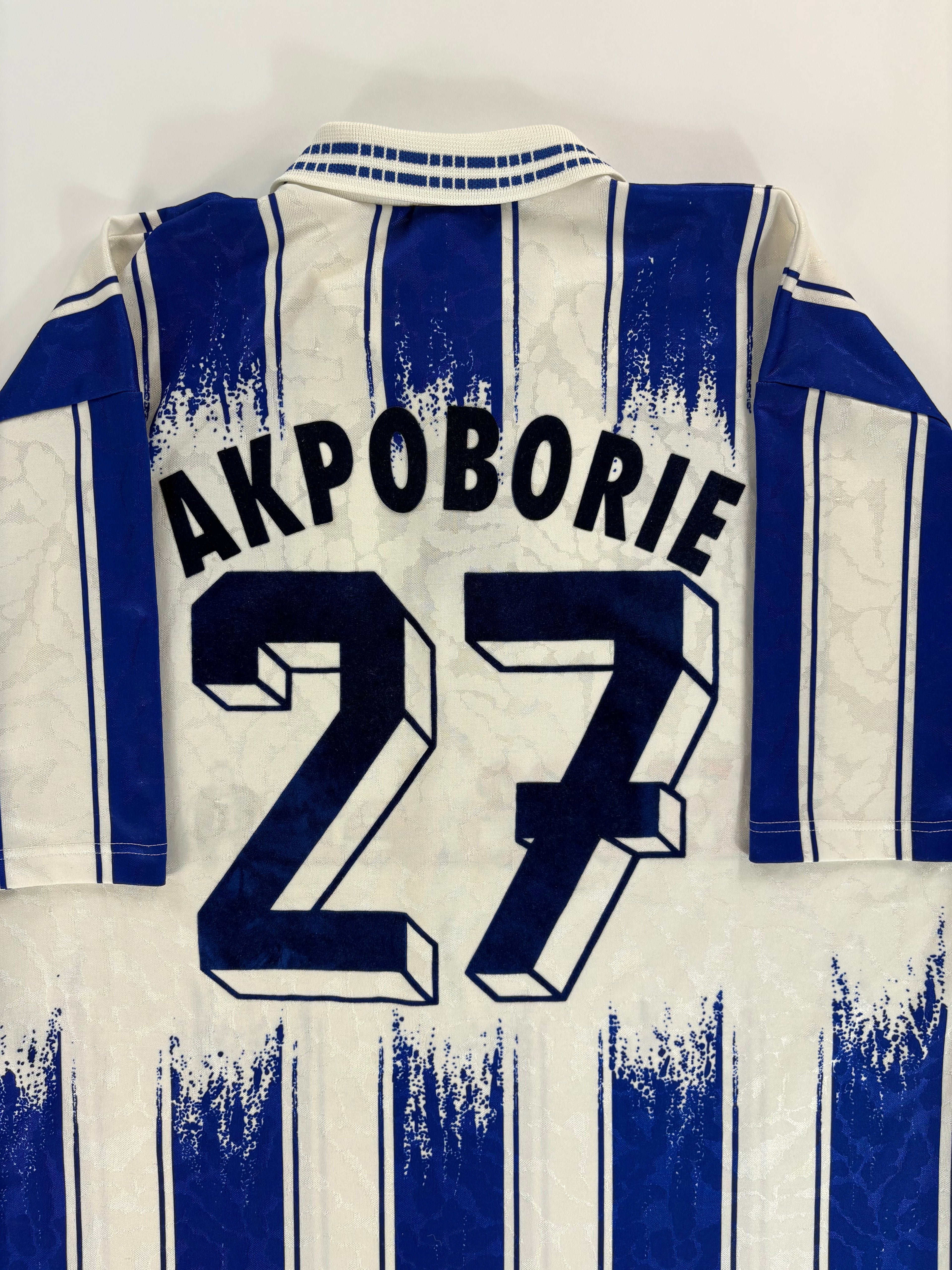 Hansa Rostock Heimtrikot 1995/1996 - #27 Akpoborie - XL