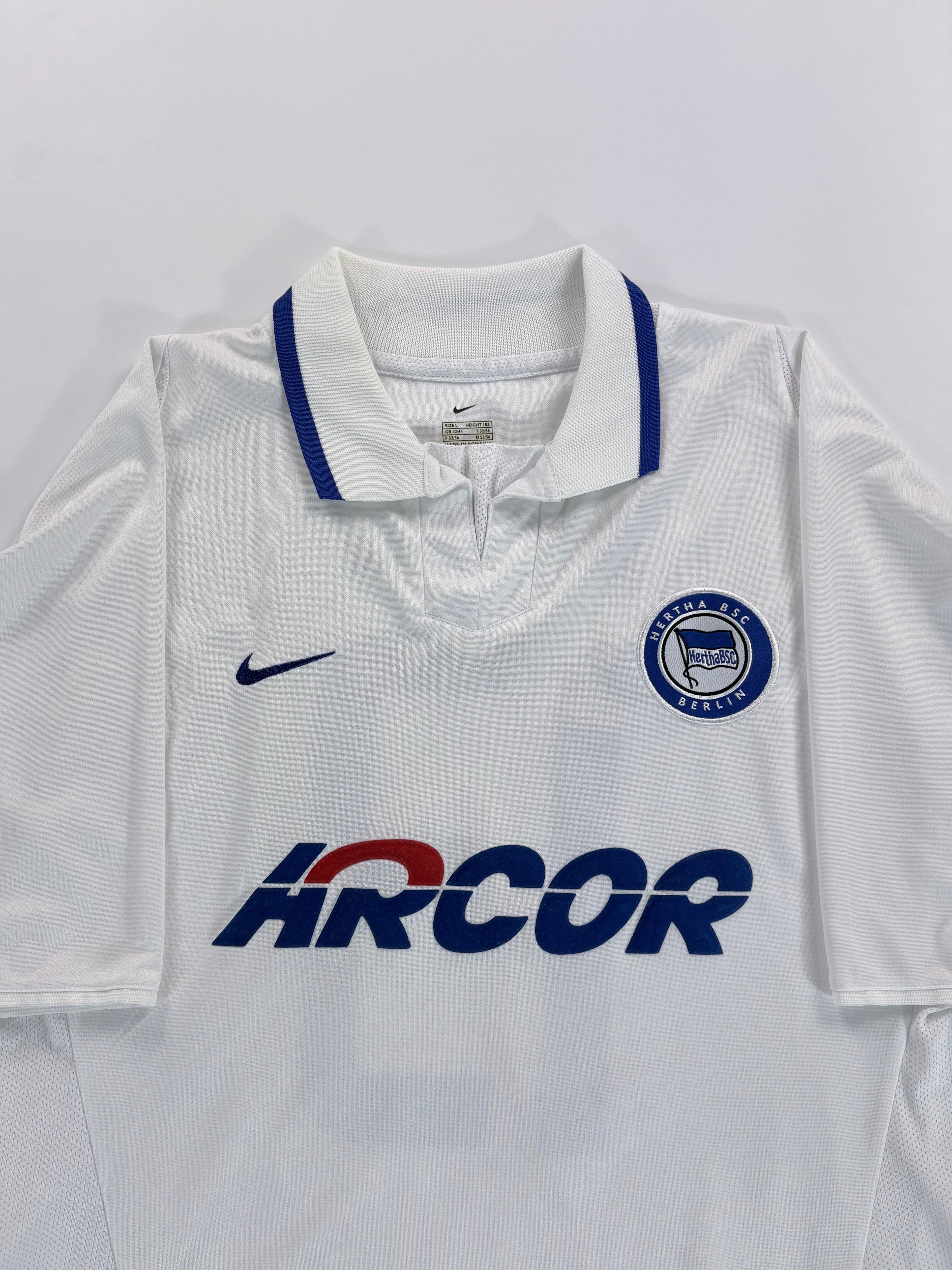 Hertha BSC Auswärtstrikot 2003/2004 - #13 Bobic - L