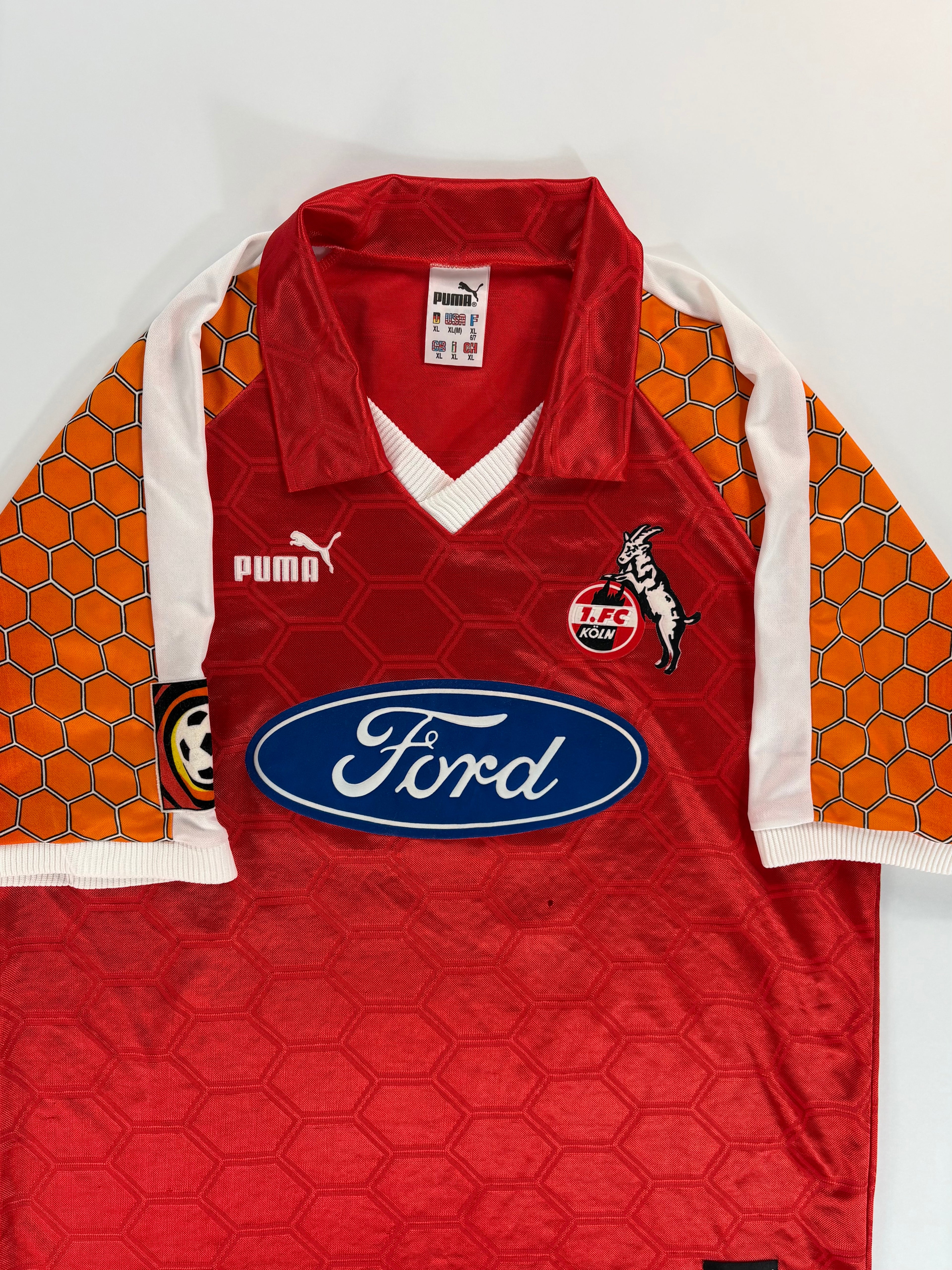 1. FC Köln Heimtrikot 1997/1998 - #13 Gaißmayer - XL