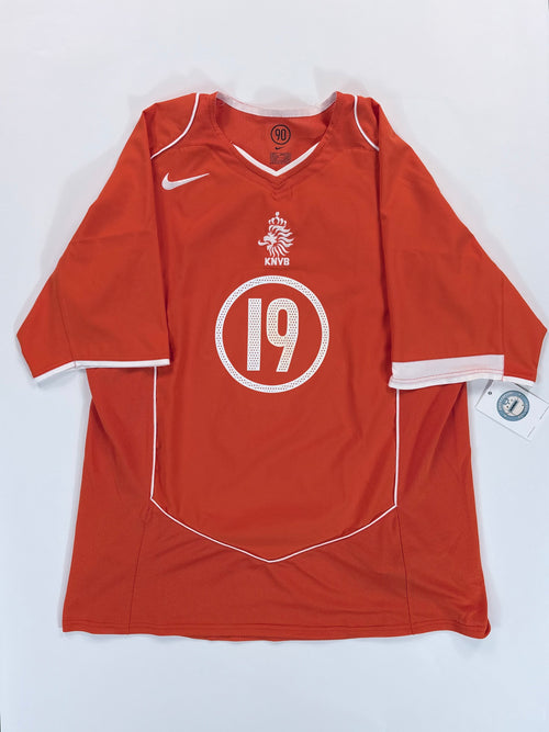 Niederlande Heimtrikot EM 2004 - #19 Robben - L