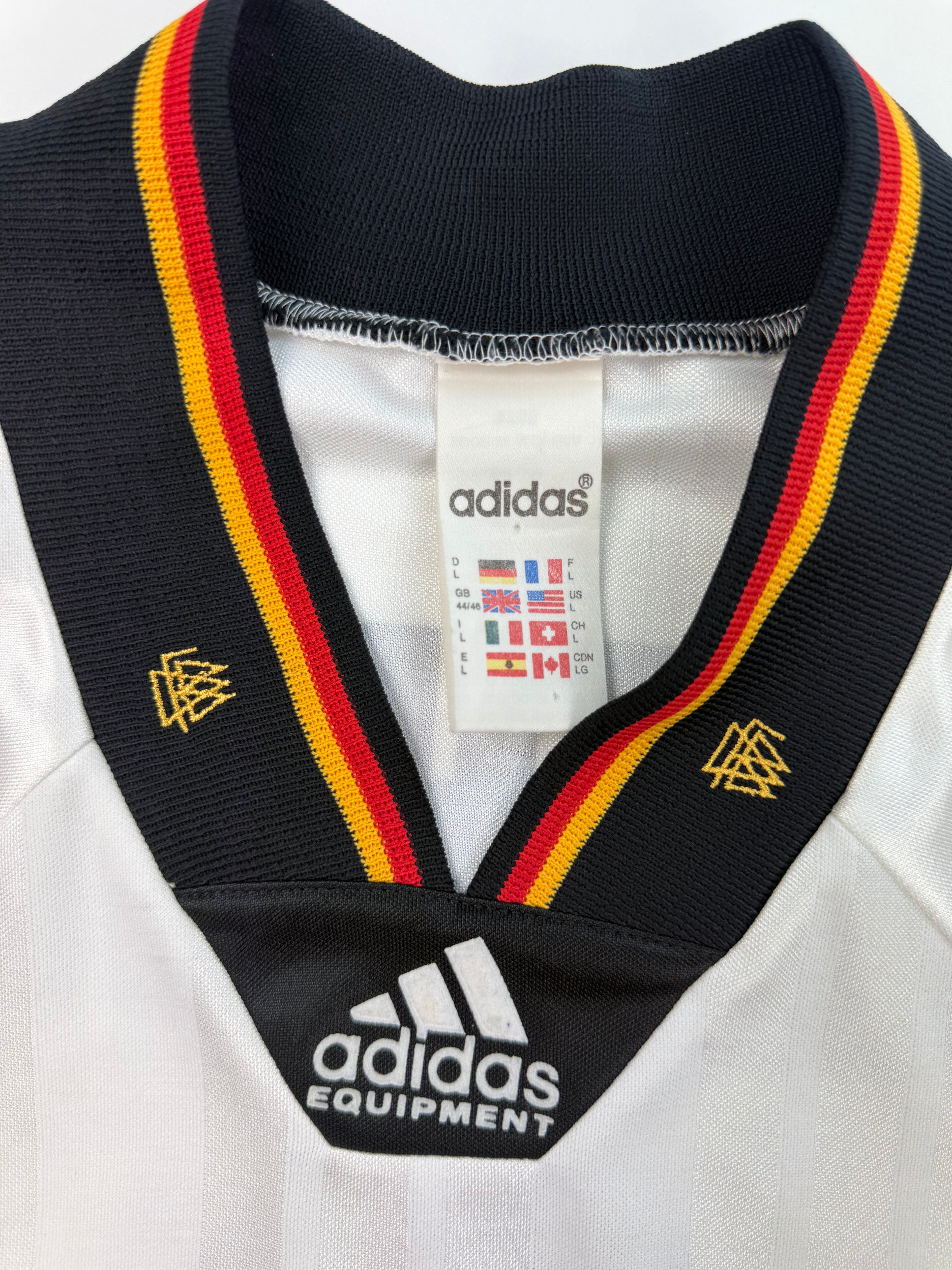 Deutschland Heimtrikot EM 1992 - #3 Brehme - L