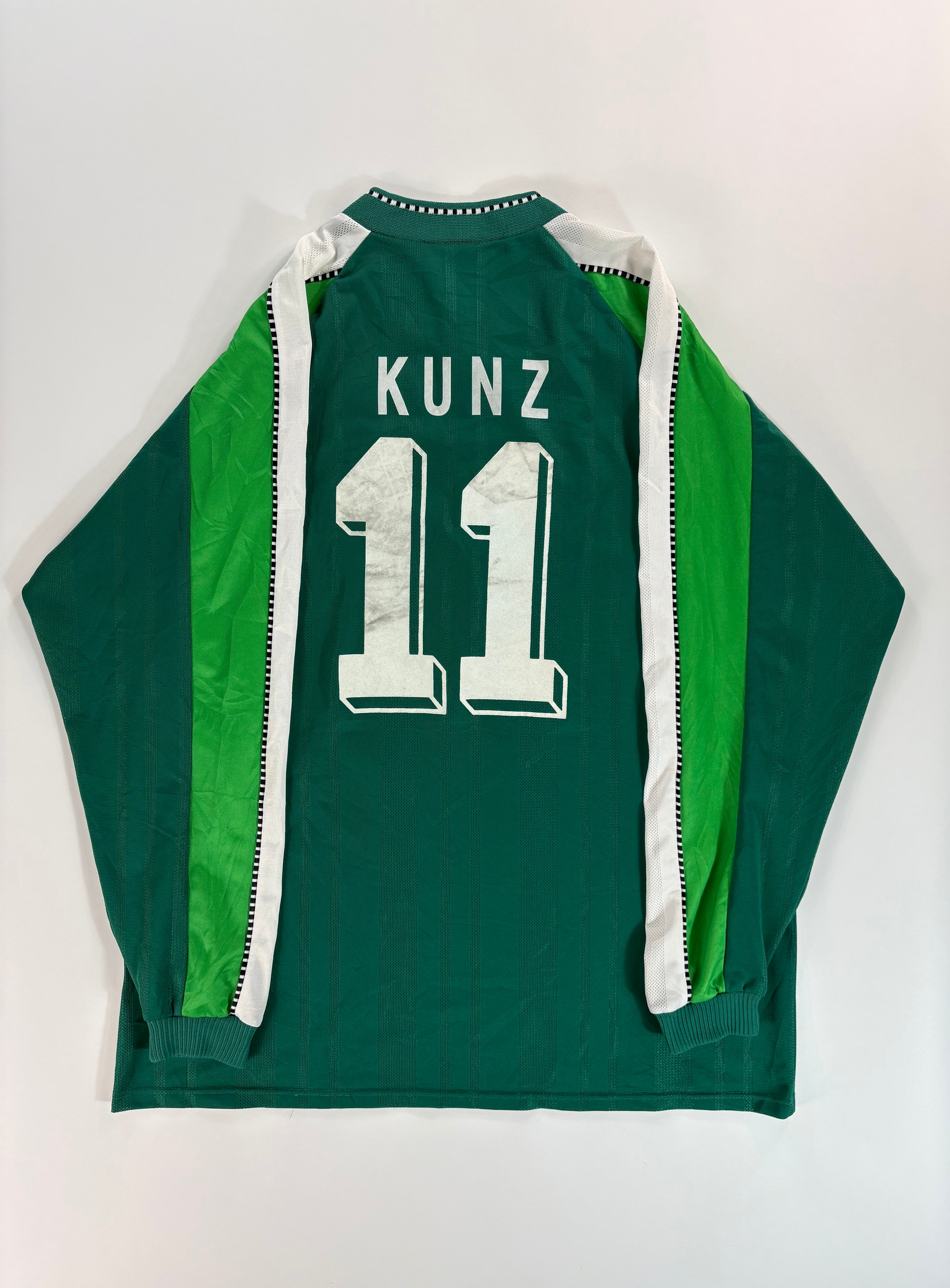 Werder Bremen Heimtrikot 1997/1998 - #11 Kunz - XXL