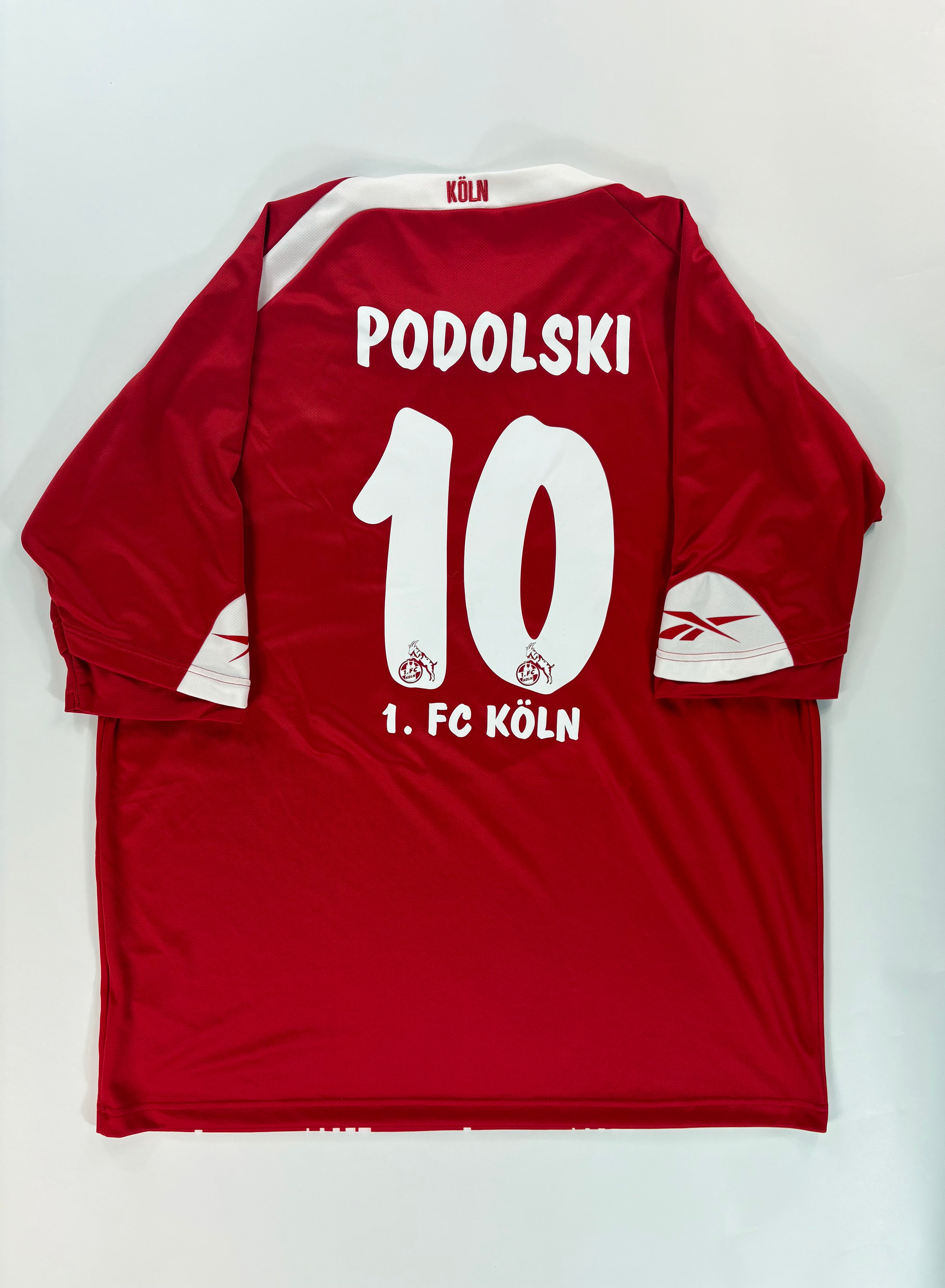 1. FC Köln Heimtrikot 2009/2010 - #10 Podolski - XXL