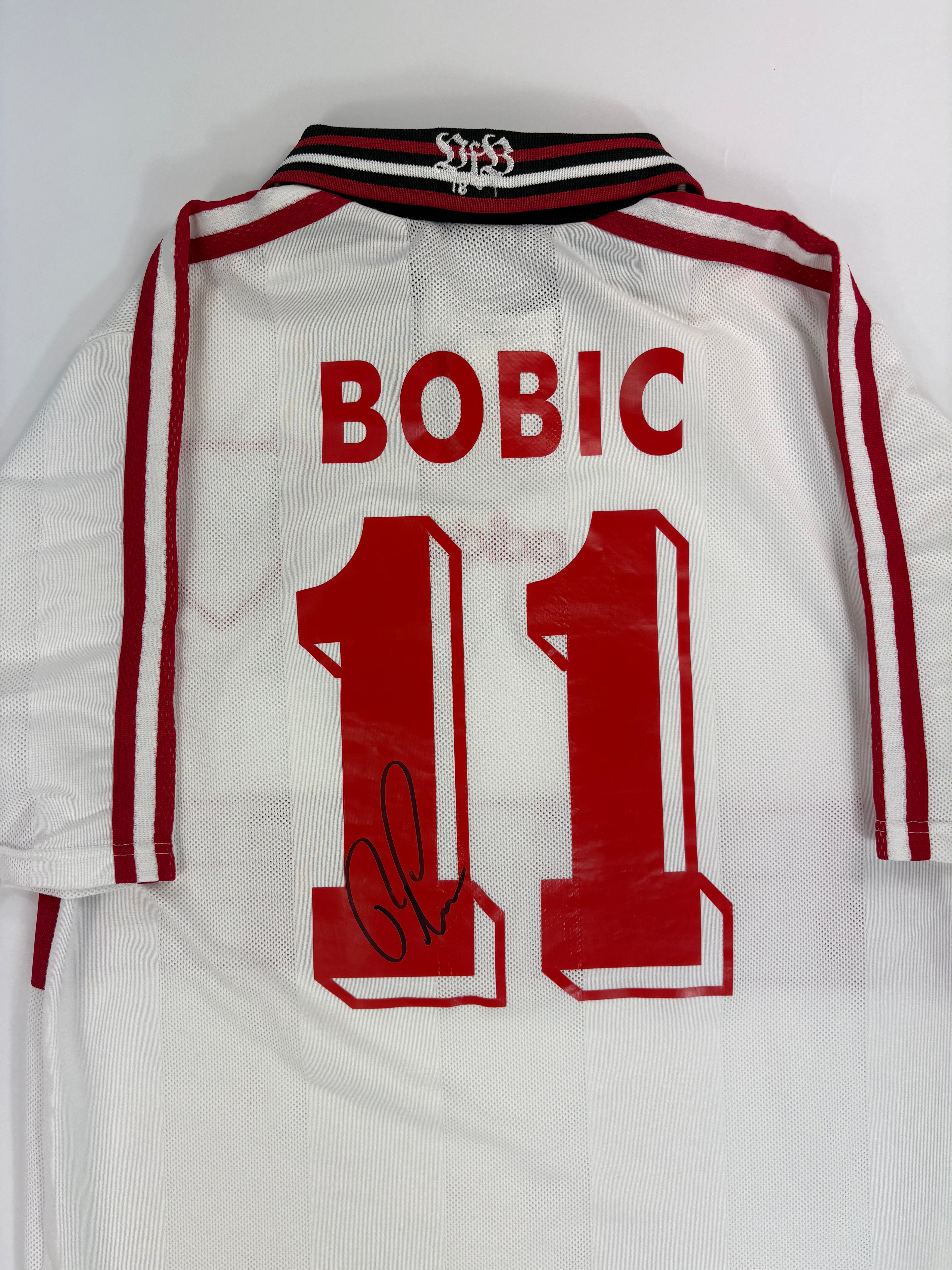VfB Stuttgart Heimtrikot 1996/1997 - #11 Bobic - M