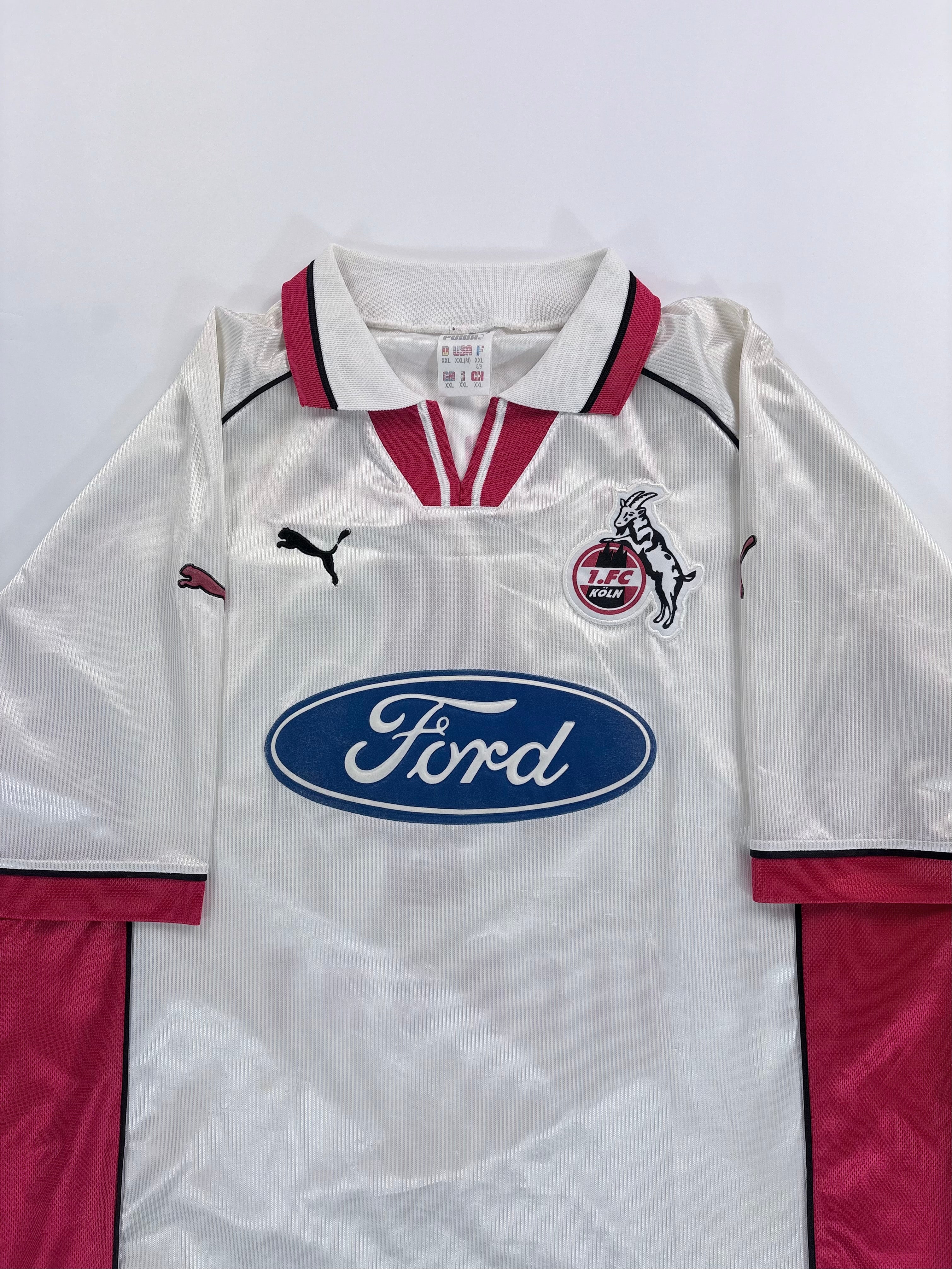 1. FC Köln Heimtrikot 1998/1999 - #4 Sichone - XXL