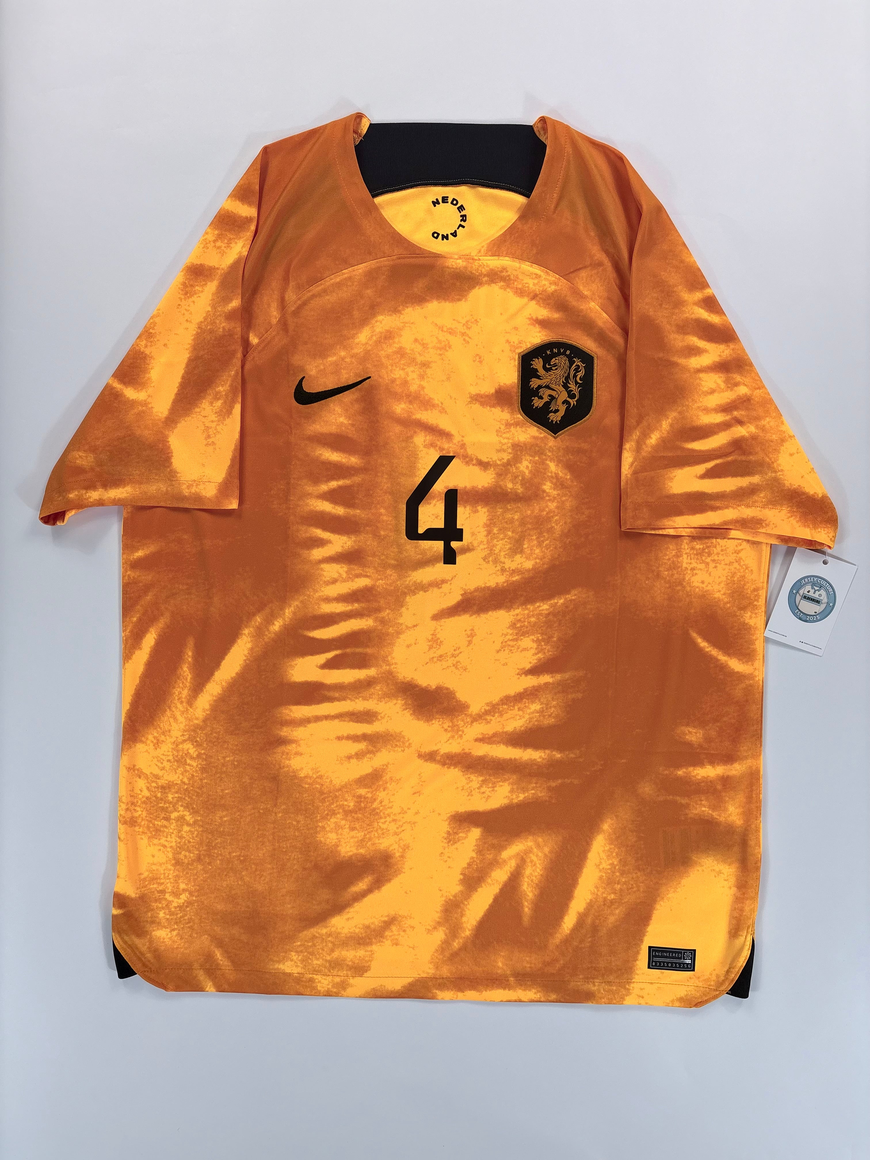 Niederlande Heimtrikot WM 2022 - #22 van Dijk - XL