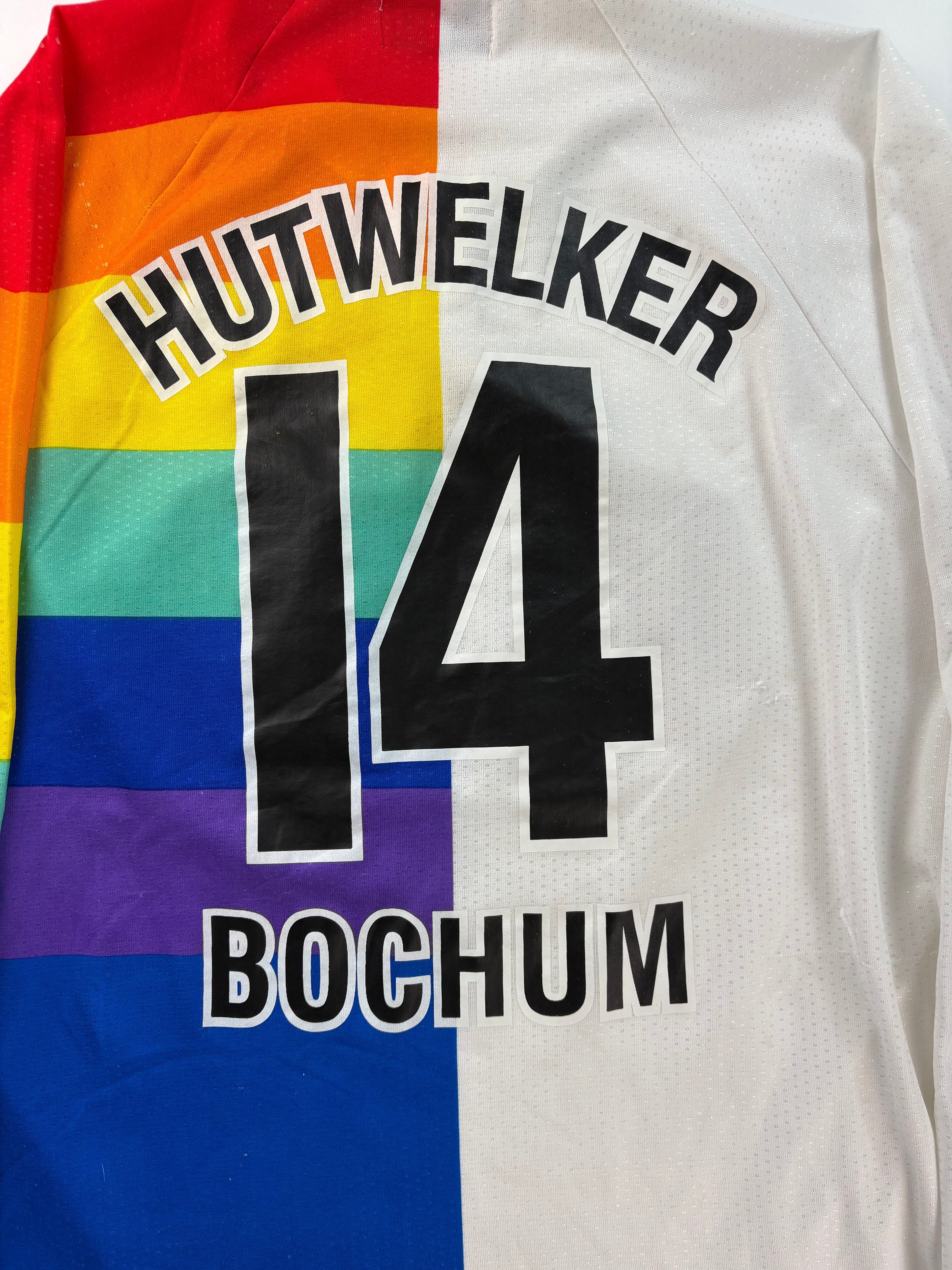 VfL Bochum Auswärtstrikot 1997/1998 - #14 Hutwelker - XL