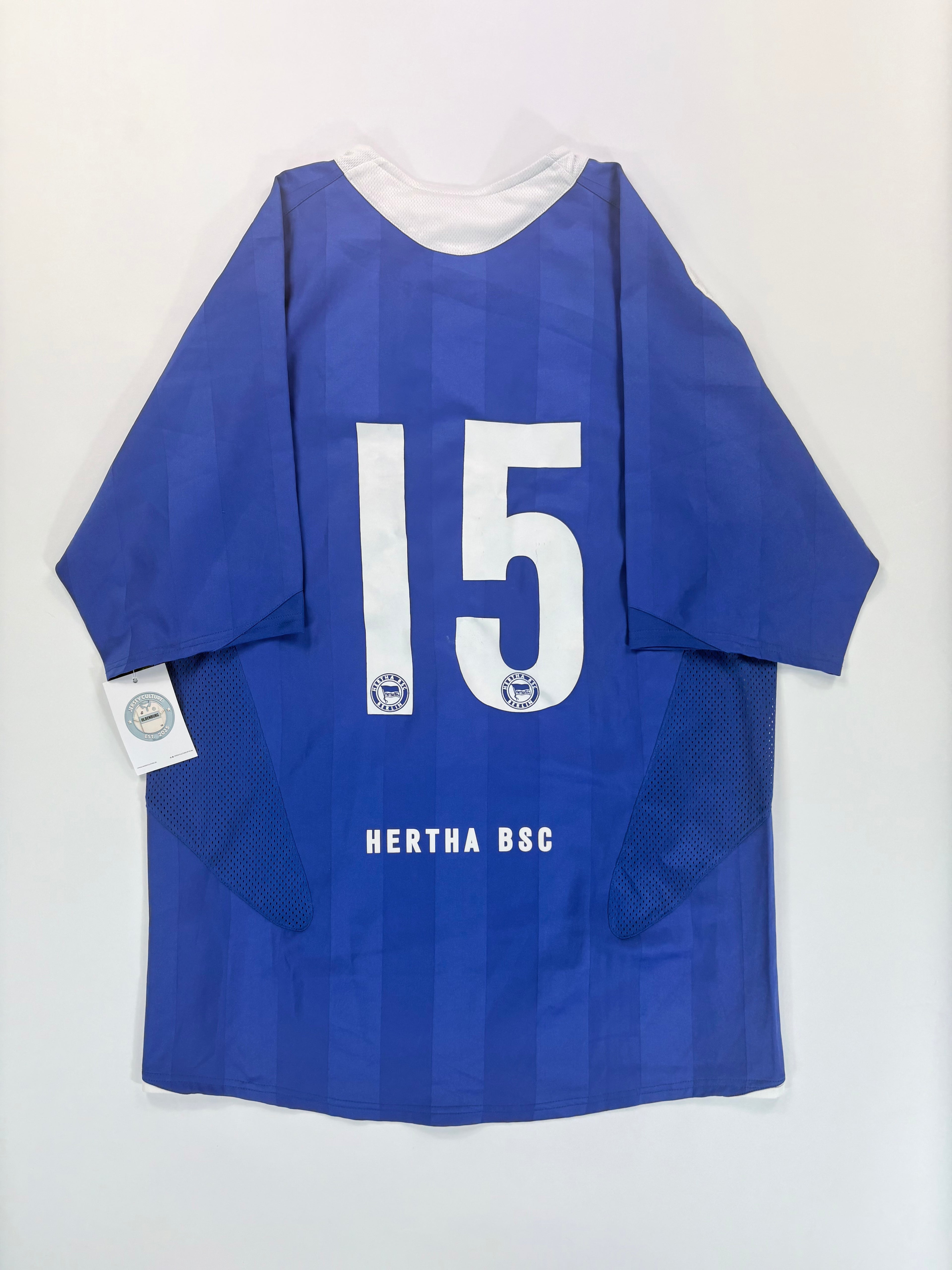Hertha BSC Heimtrikot 2005/2006 - #15 - L - Spielertrikot