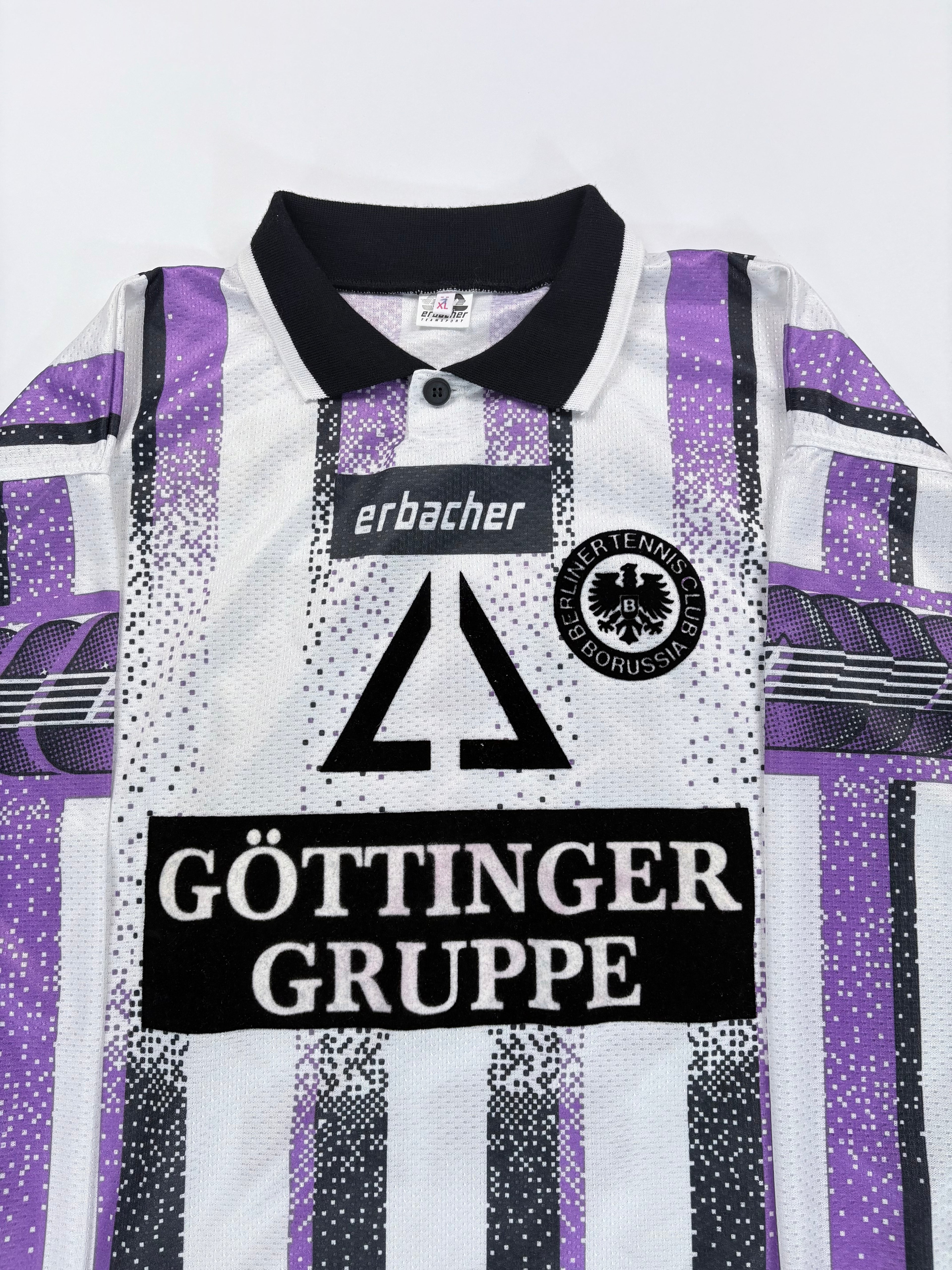 Tennis Borussia Berlin Heimtrikot  1997/1998 - #12 Tredup - XL - Matchworn