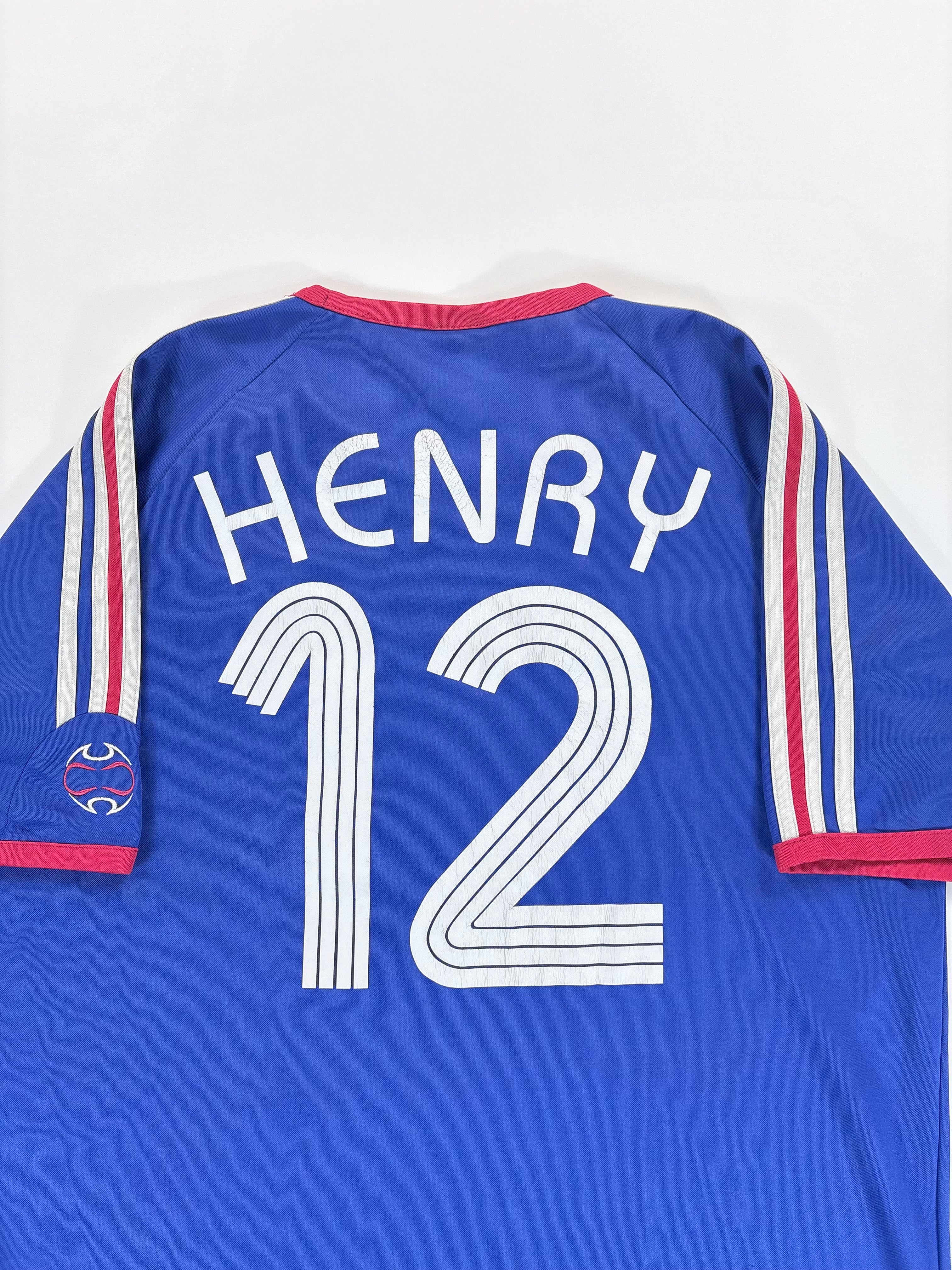 Frankreich Travelshirt WM  2006 - #12 Henry - XL