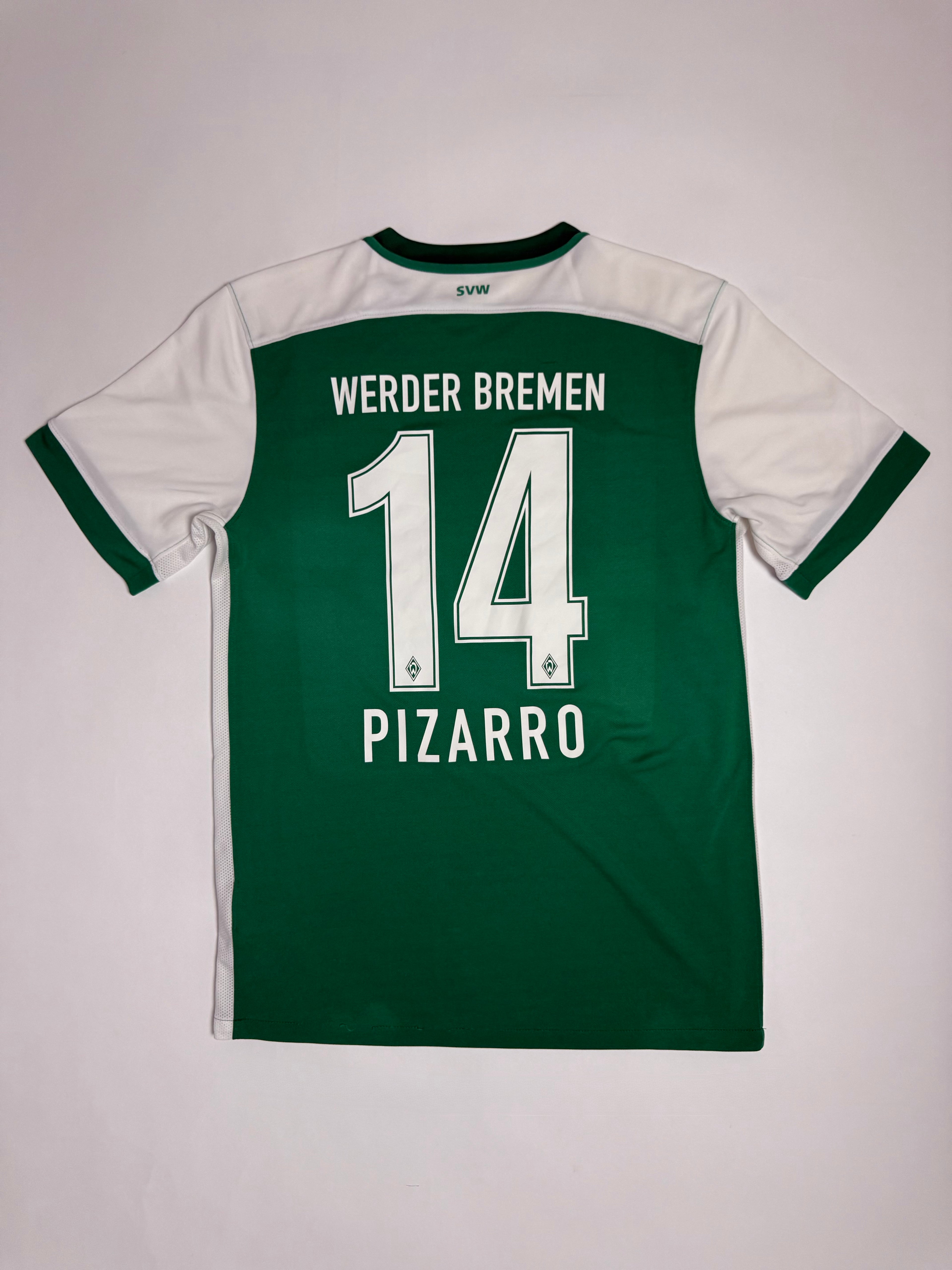 Werder Bremen Heimtrikot 15/16 - #14 Pizarro - M
