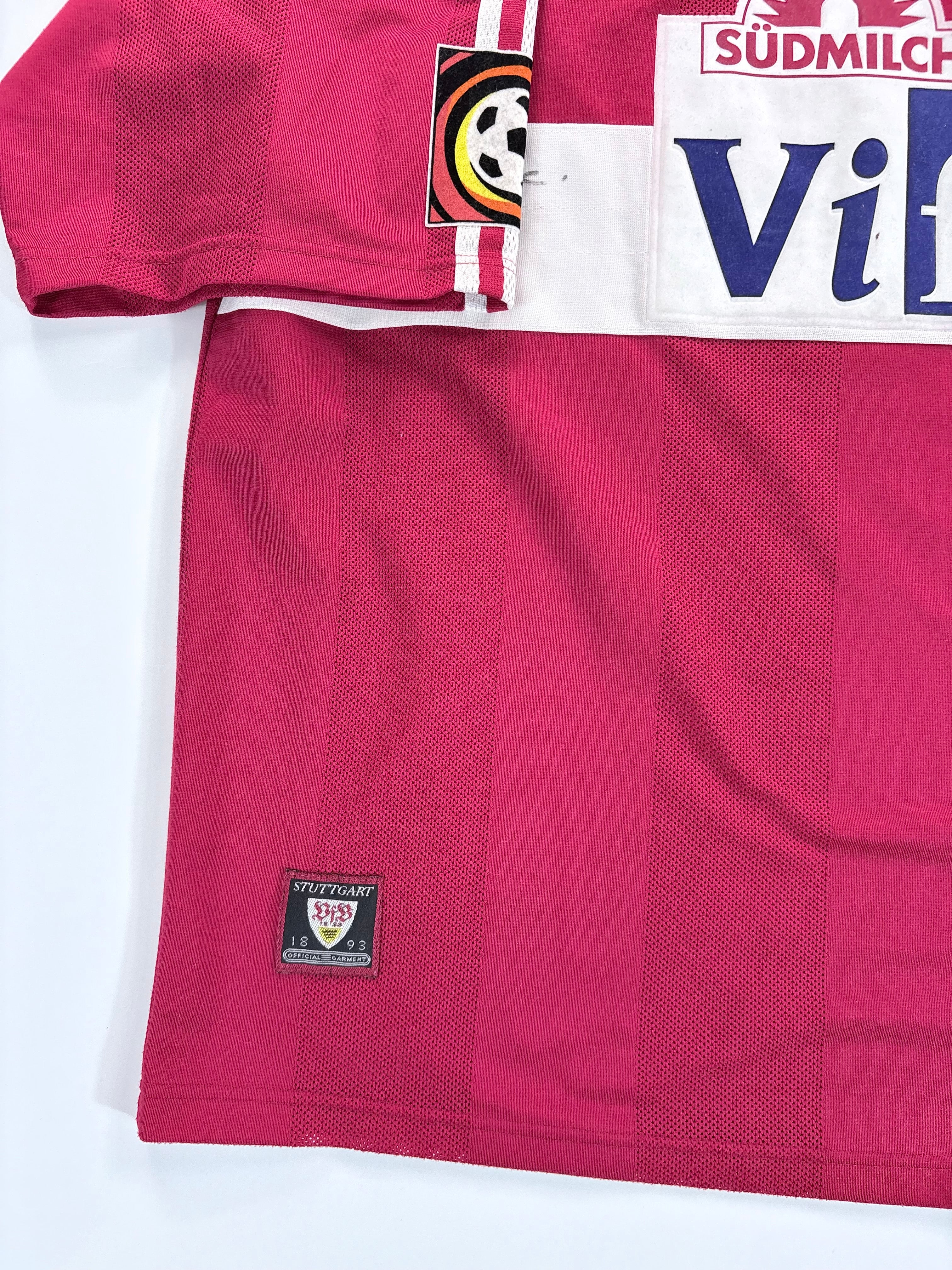 VfB Stuttgart Auswärtstrikot 1996/1997 - #11 Bobic - XXL