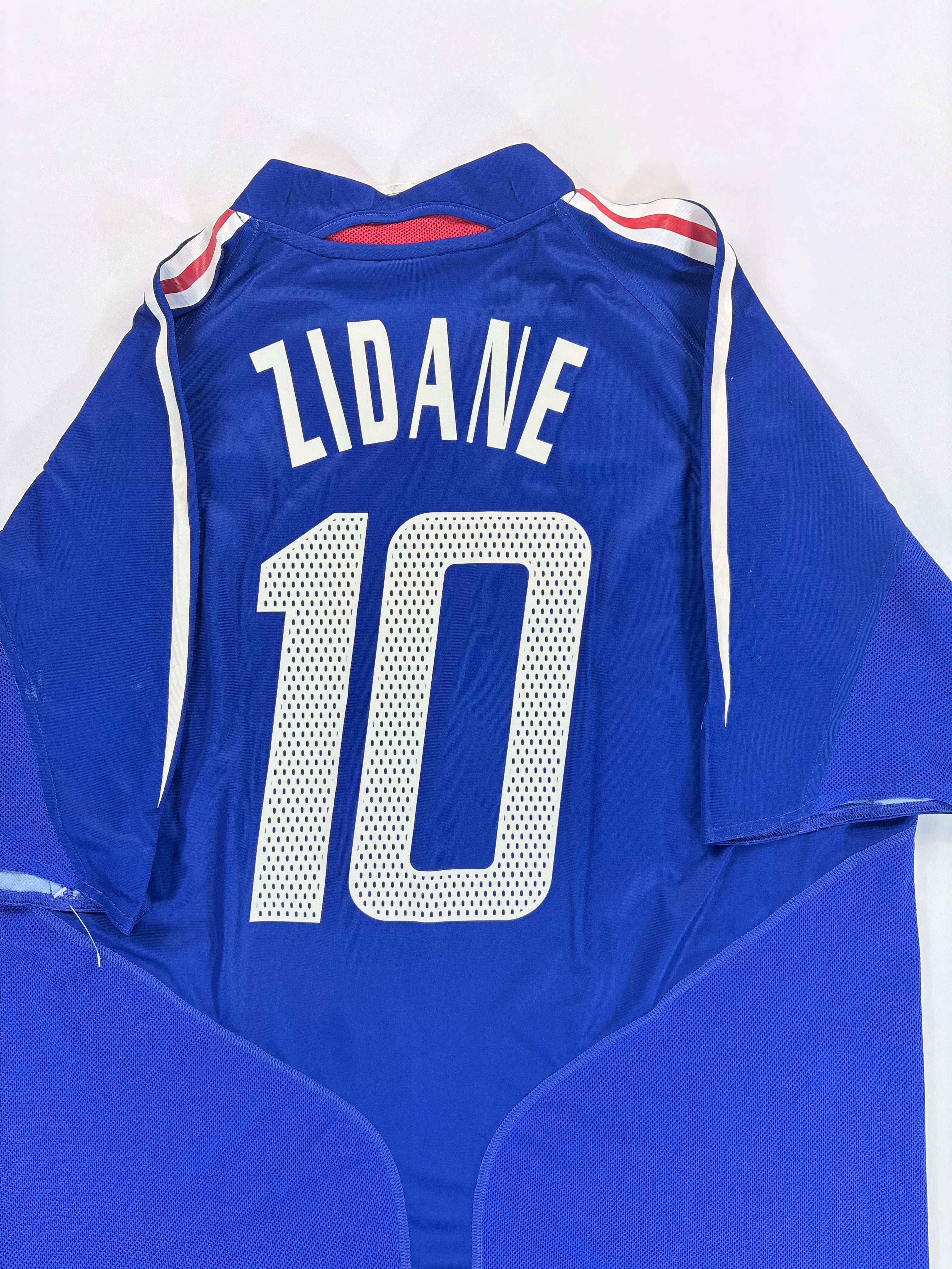 Frankreich Heimtrikot EM 2004 - #10 Zidane - XL