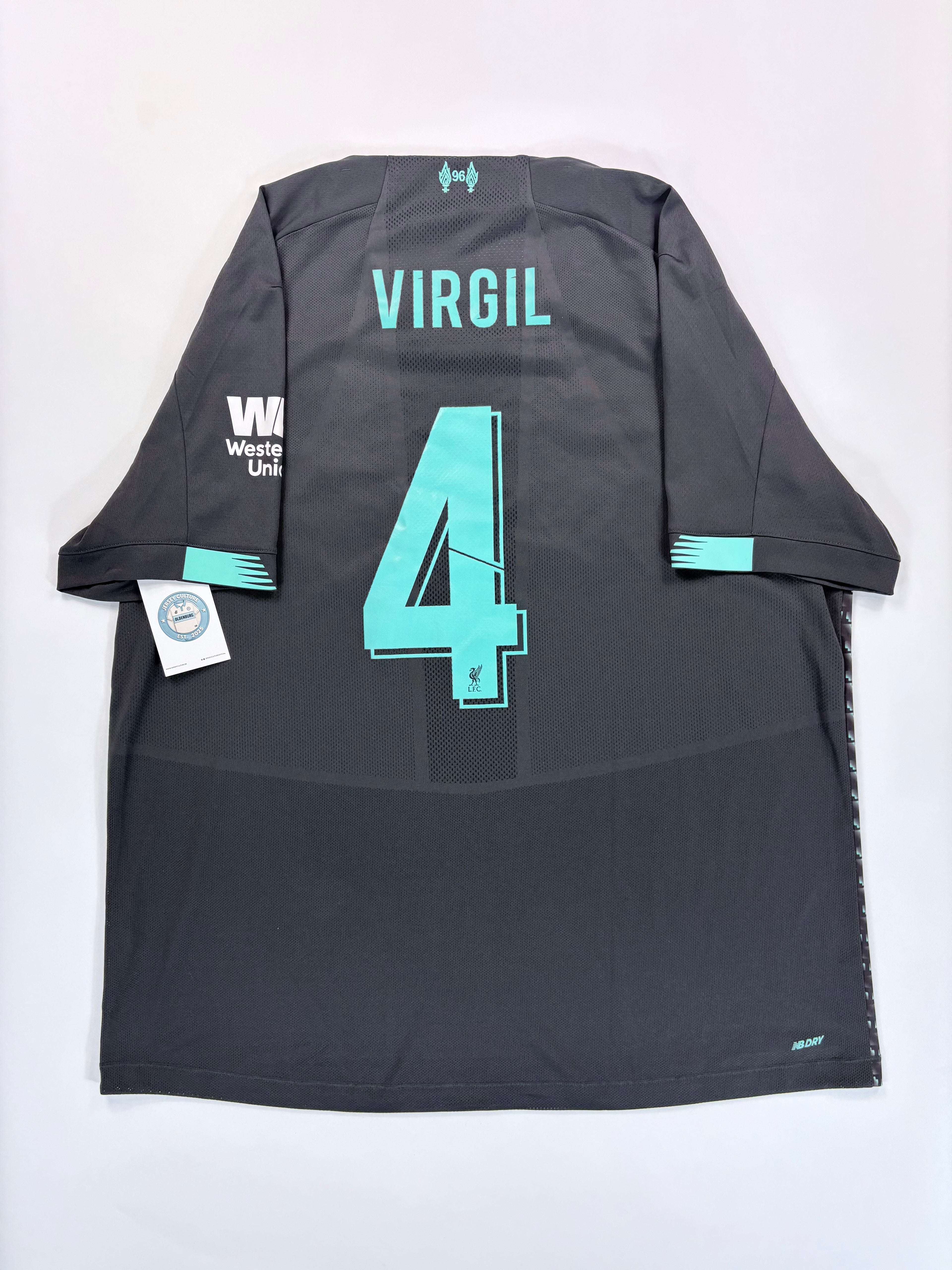 Liverpool 3. Trikot 2019/2020 - #4 van Dijk - XXL
