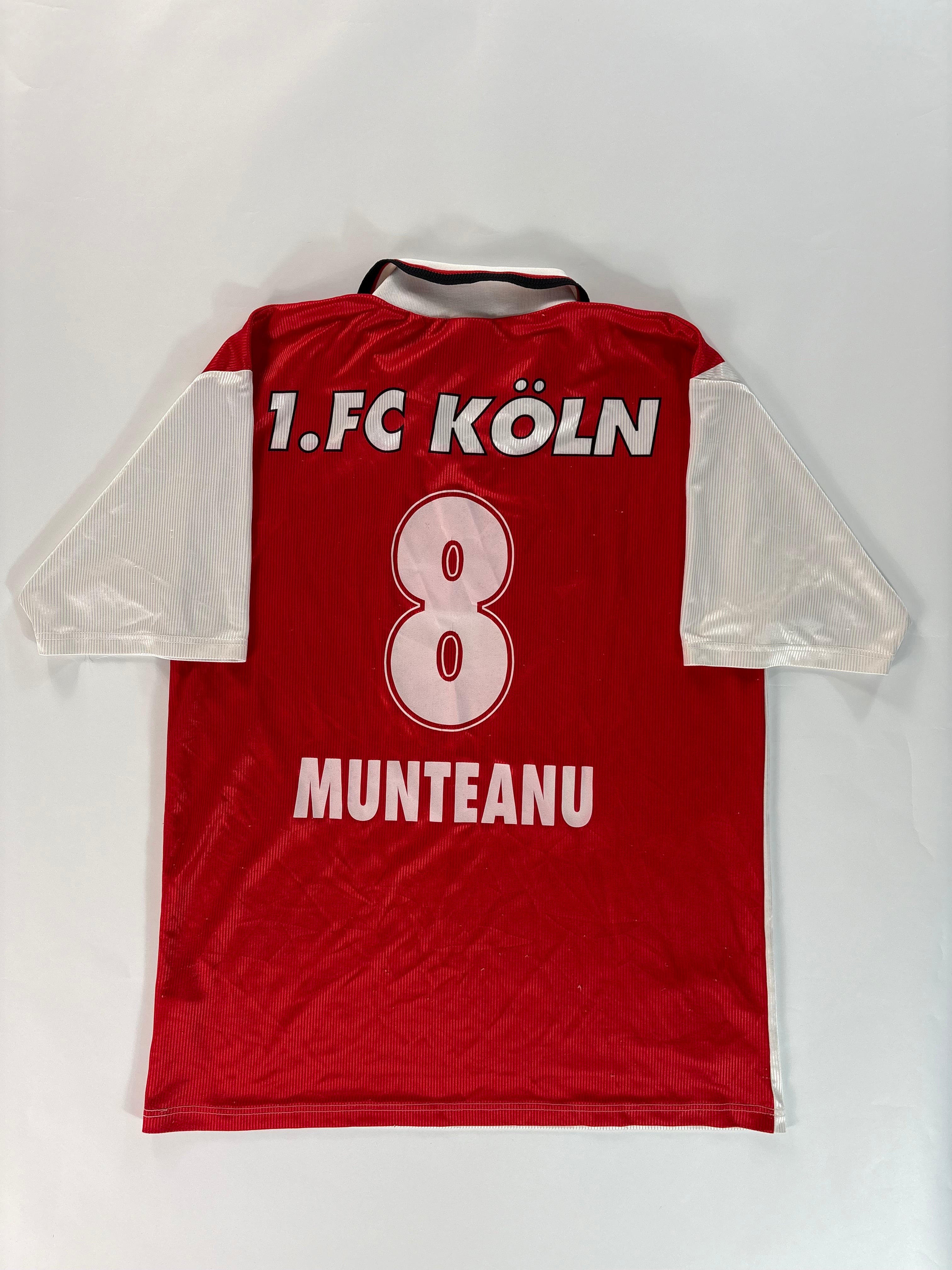 1. FC Köln Jubiläumstrikot 1997/1998 - #8 Munteanu - M