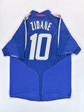 Frankreich Heimtrikot EM 2004 - #10 Zidane - XL