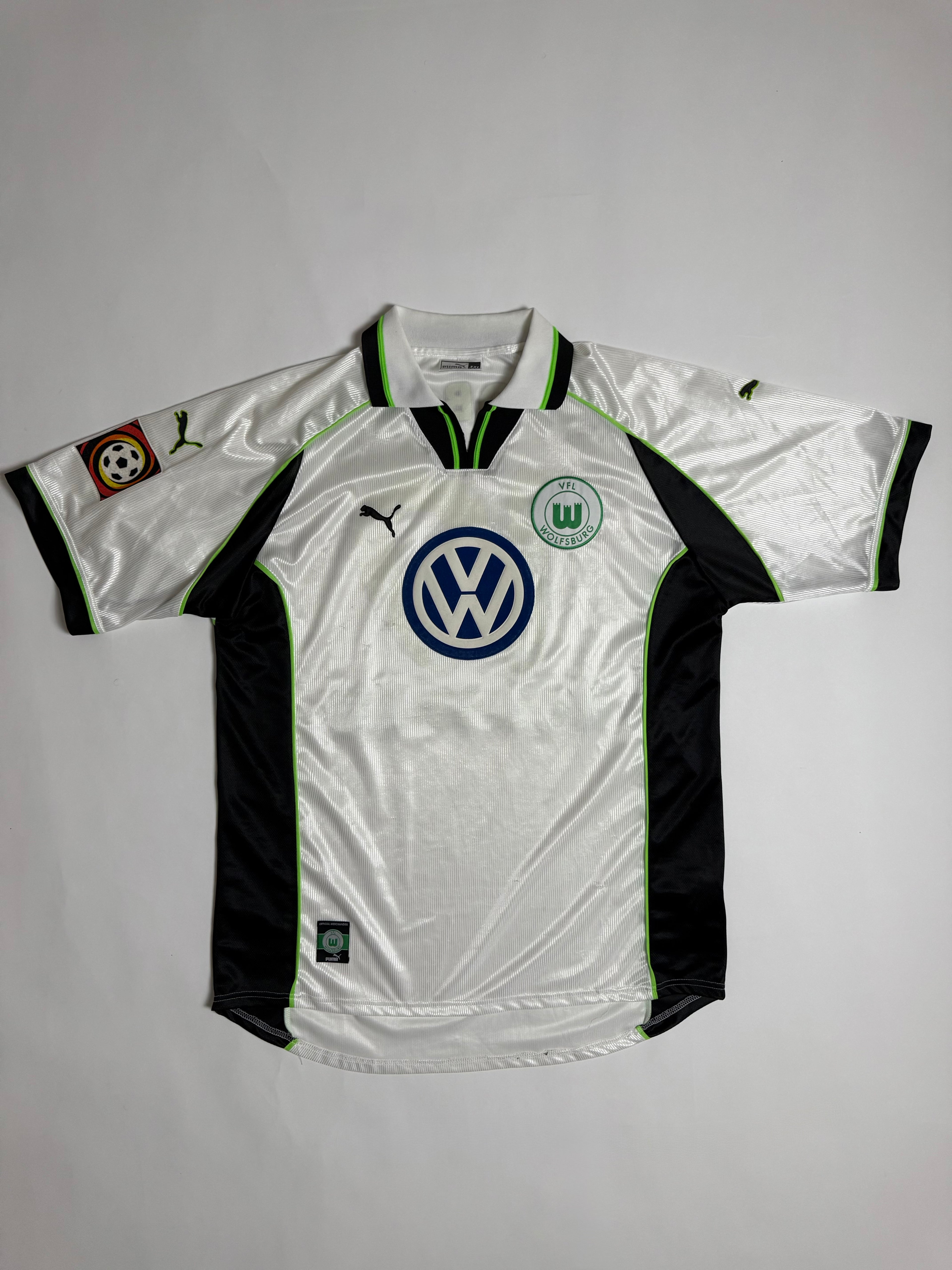 VfL Wolfsburg Heimtrikot 99/00 - #19 Akpoborie - XXL