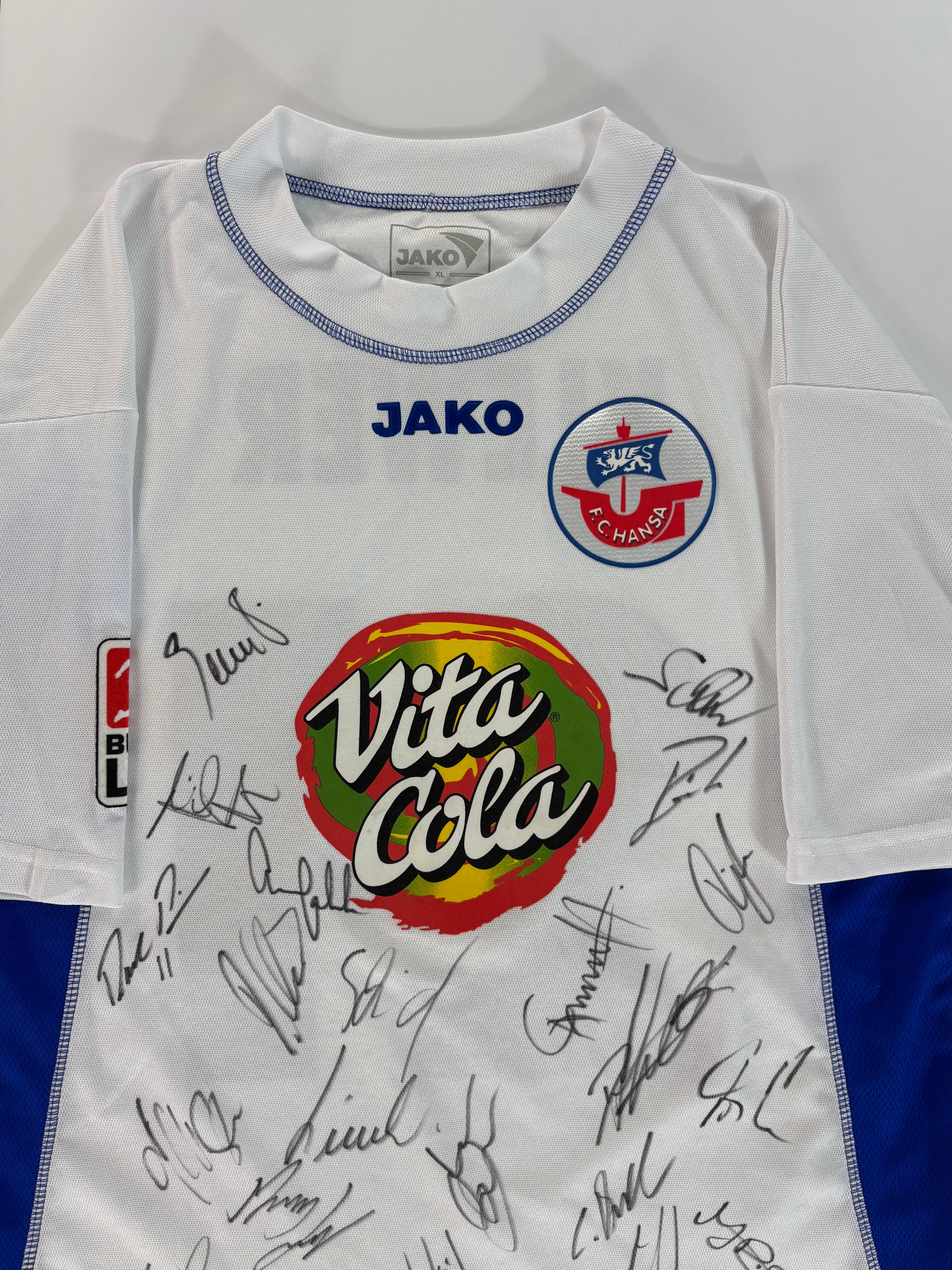 Hansa Rostock Auswärtstrikot 2002/2003 - #21 Klewer - XL
