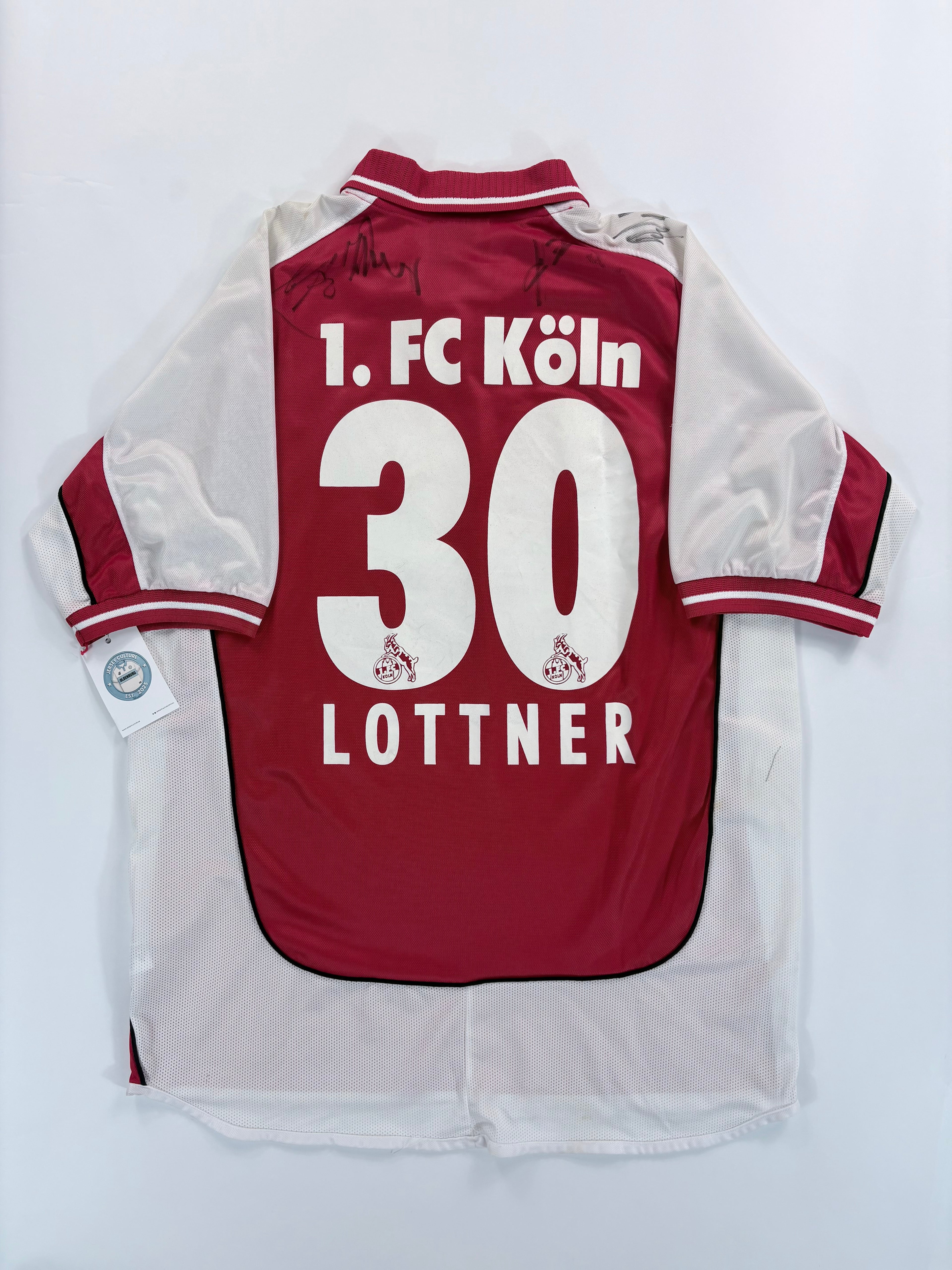 1. FC Köln Heimtrikot 2002/2003 - #30 Lottner - L/XL