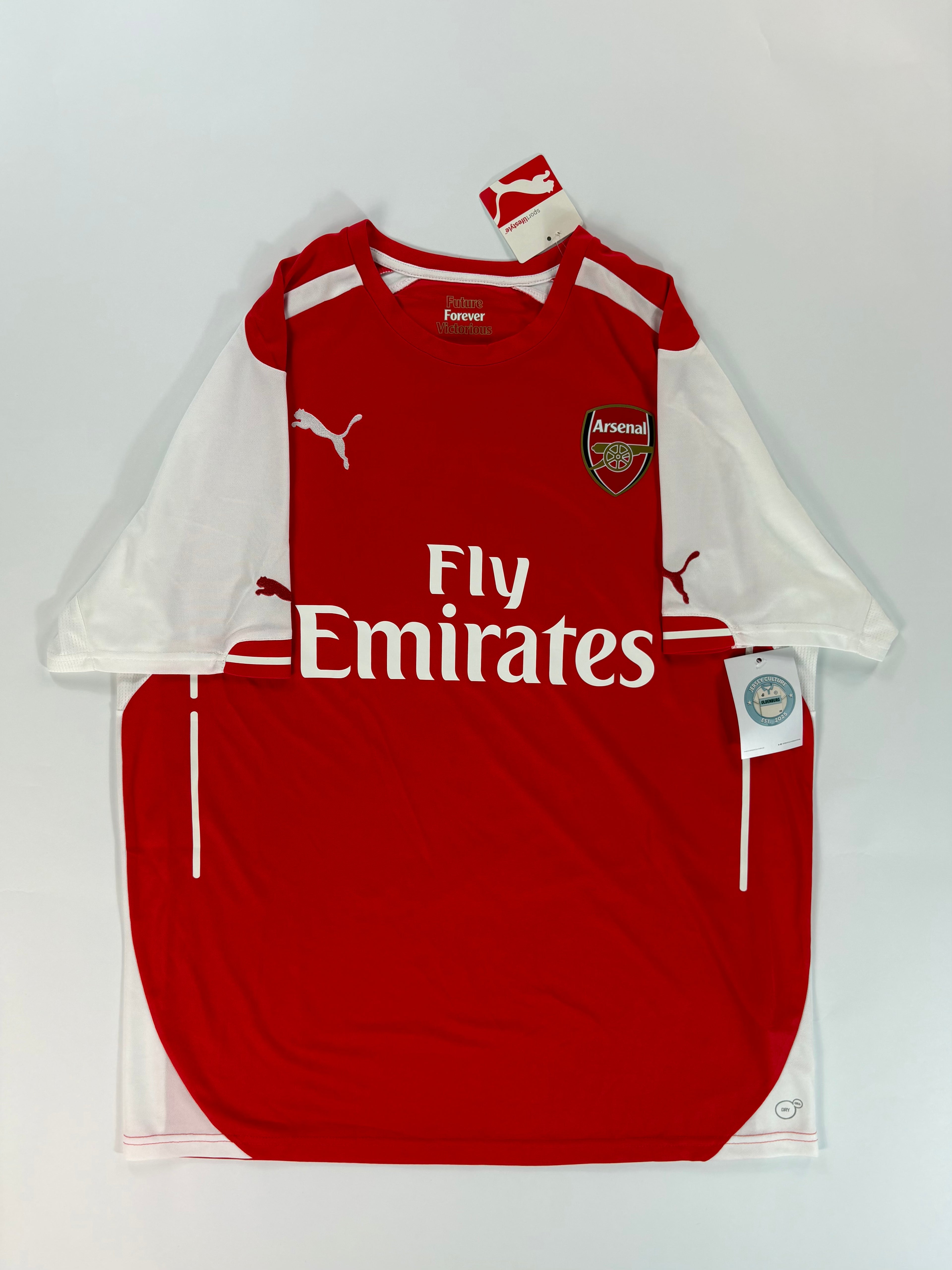Arsenal Heimtrikot 2014/2015 - #9 Podolski - XL - NEU!