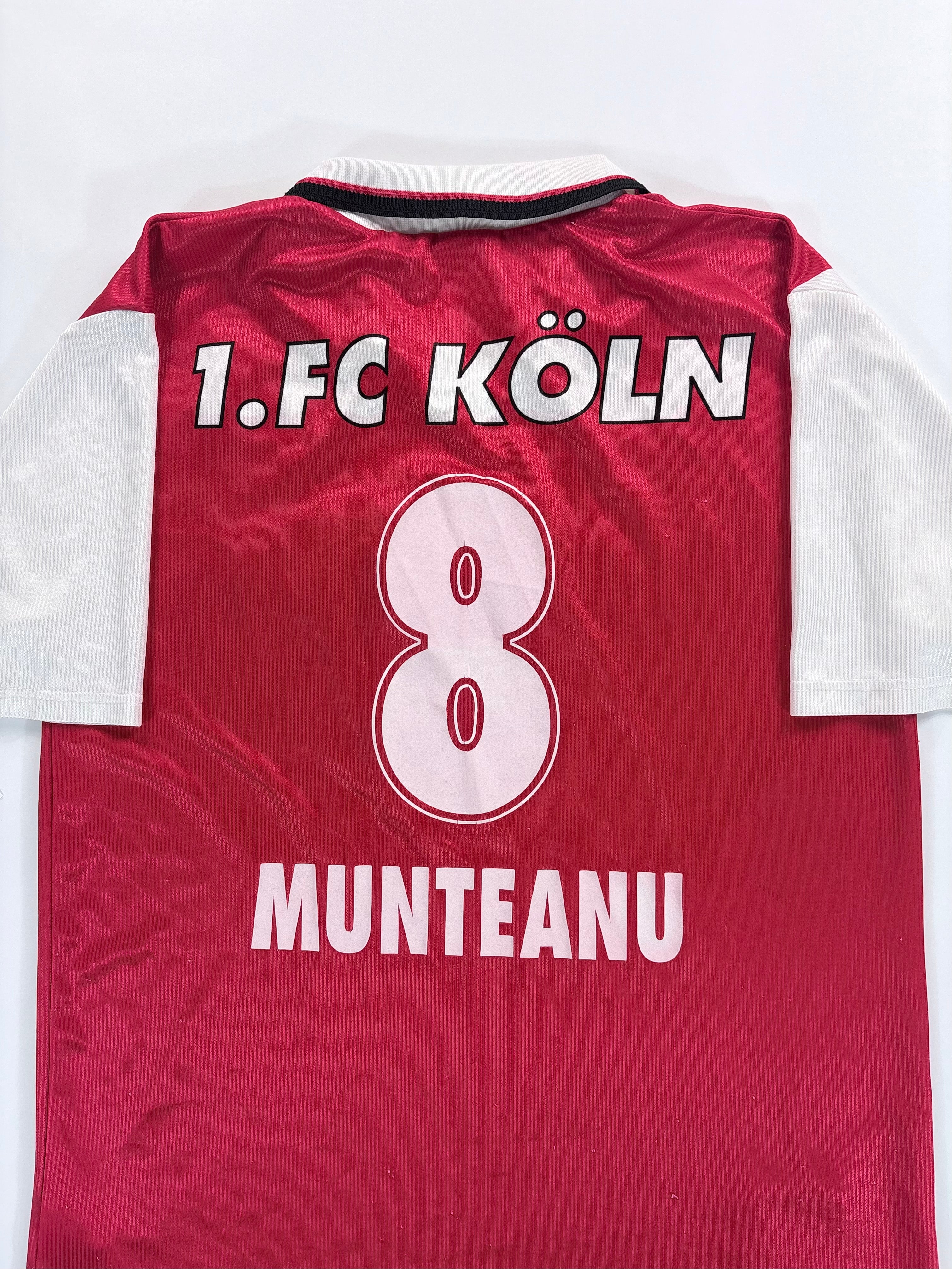 1. FC Köln Jubiläumstrikot 1997/1998 - #8 Munteanu - M