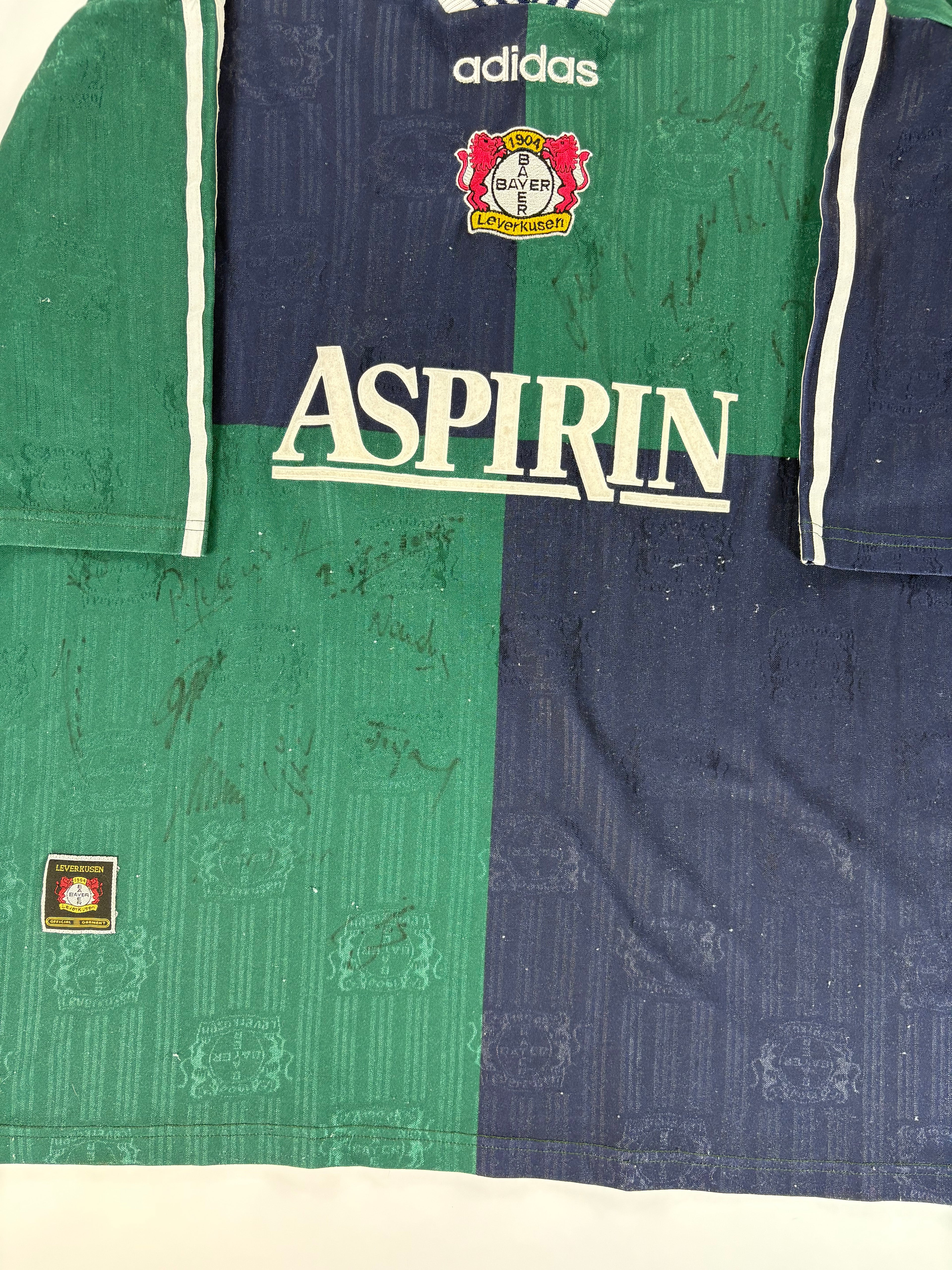 Bayer 04 Leverkusen Auswärtstrikot 1997/1998 - XXL