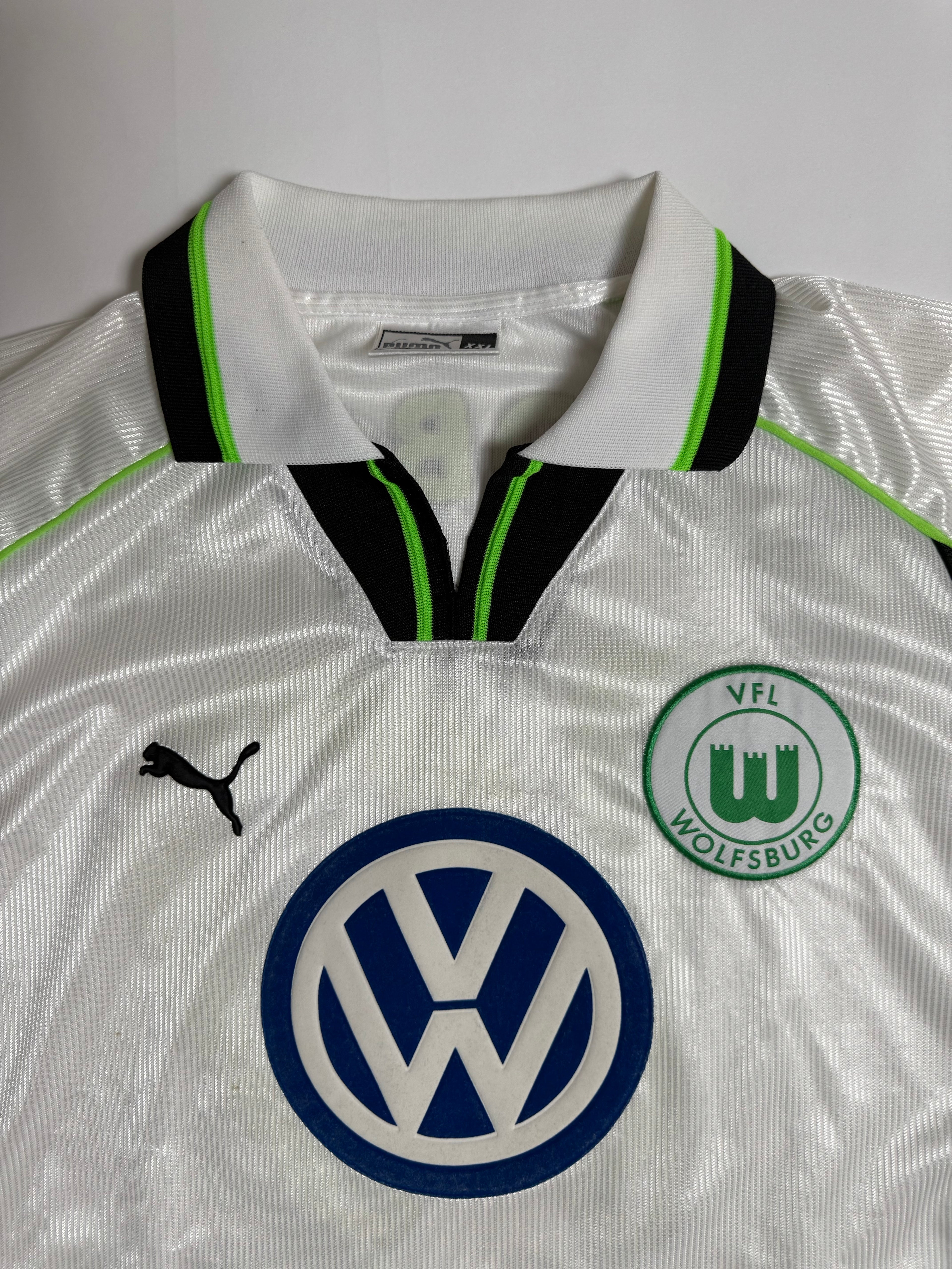VfL Wolfsburg Heimtrikot 99/00 - #19 Akpoborie - XXL