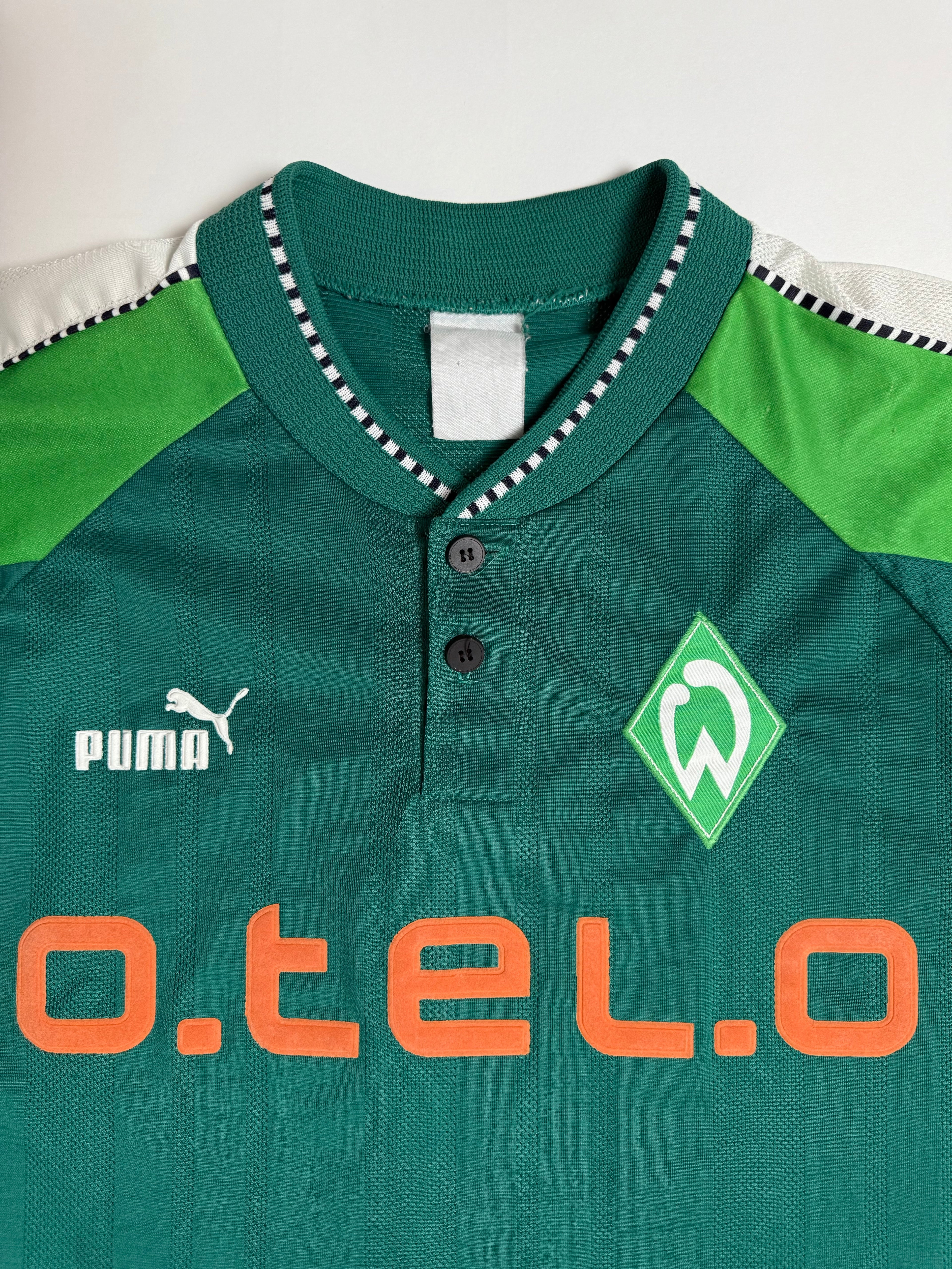 Werder Bremen Auswärtstrikot 98/99 - #Tjikuzu - XXL