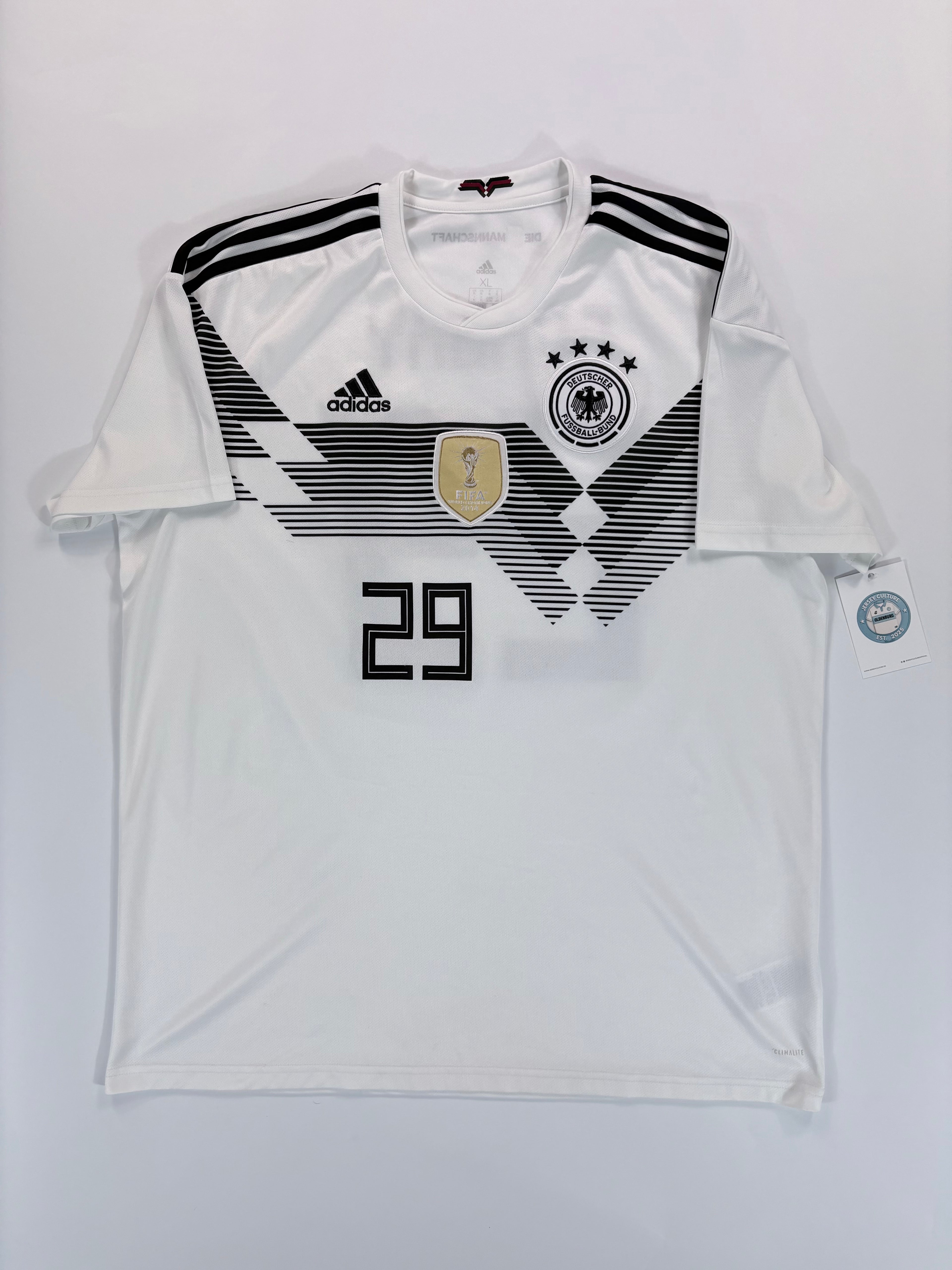Deutschland Heimtrikot WM 2018 - #29 Gnabry - XL