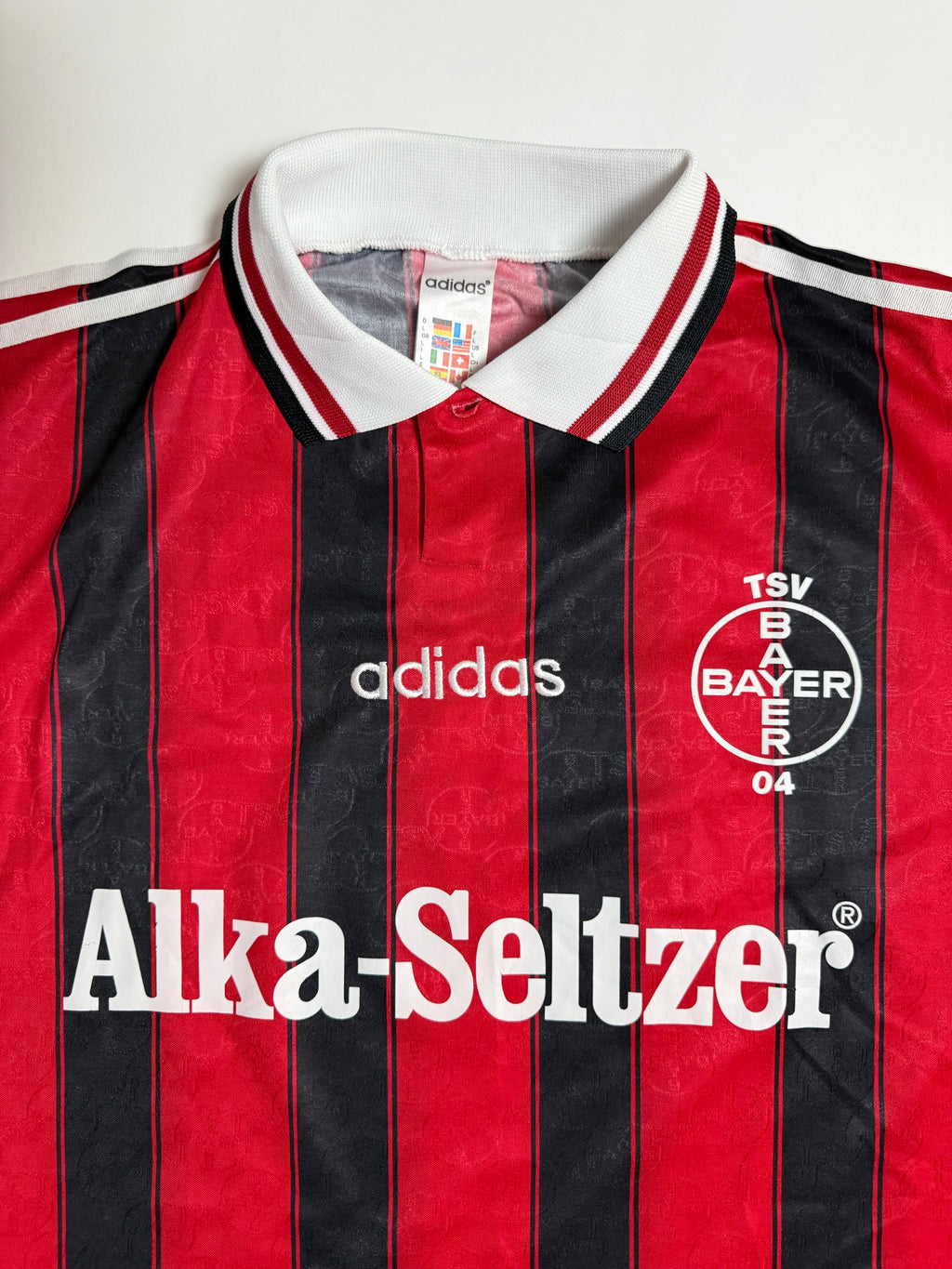 Bayer 04 Leverkusen Heimtrikot 95/96 - #16 Barnes - L