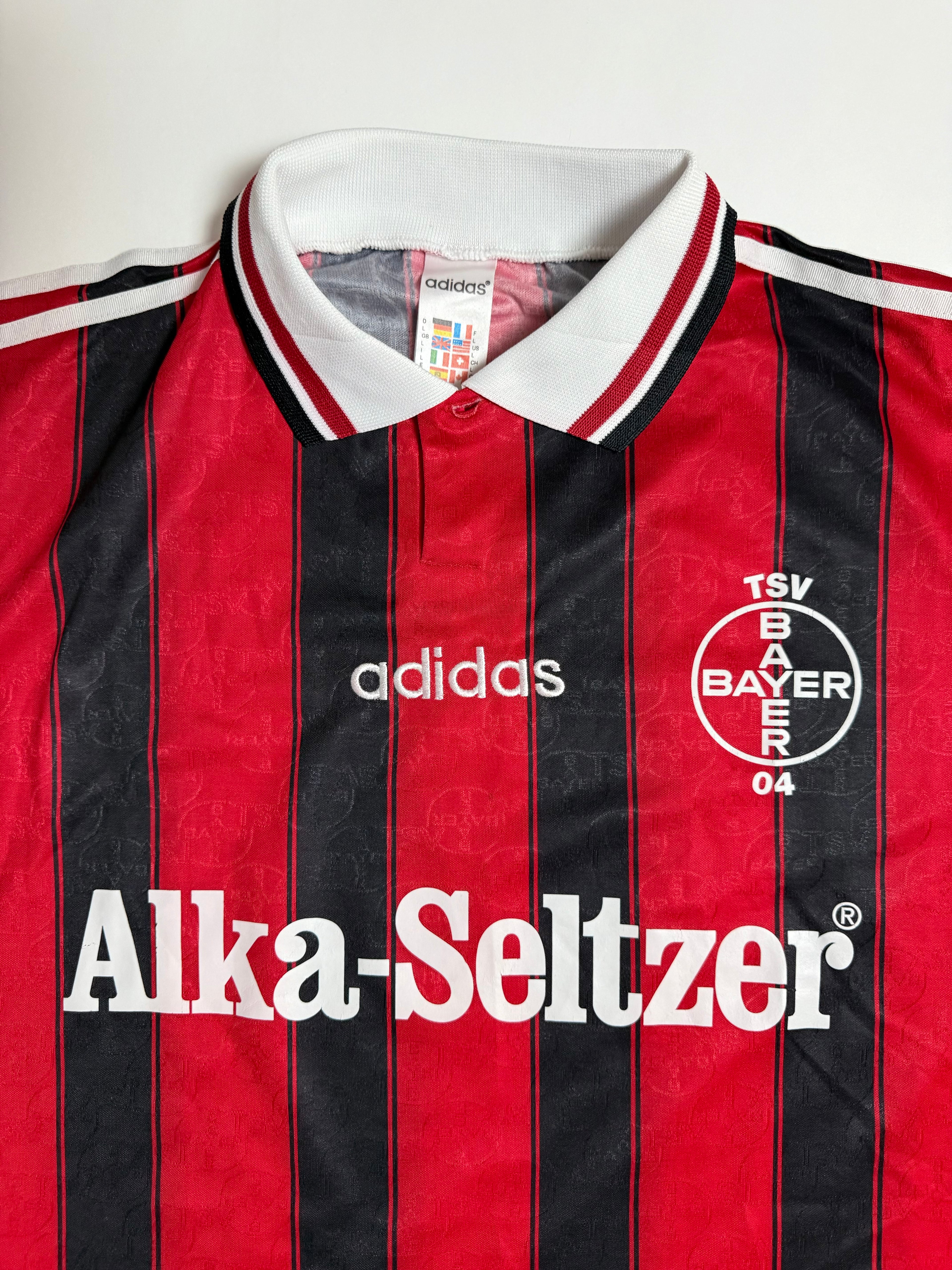Bayer 04 Leverkusen Heimtrikot 95/96 - #16 Barnes - L