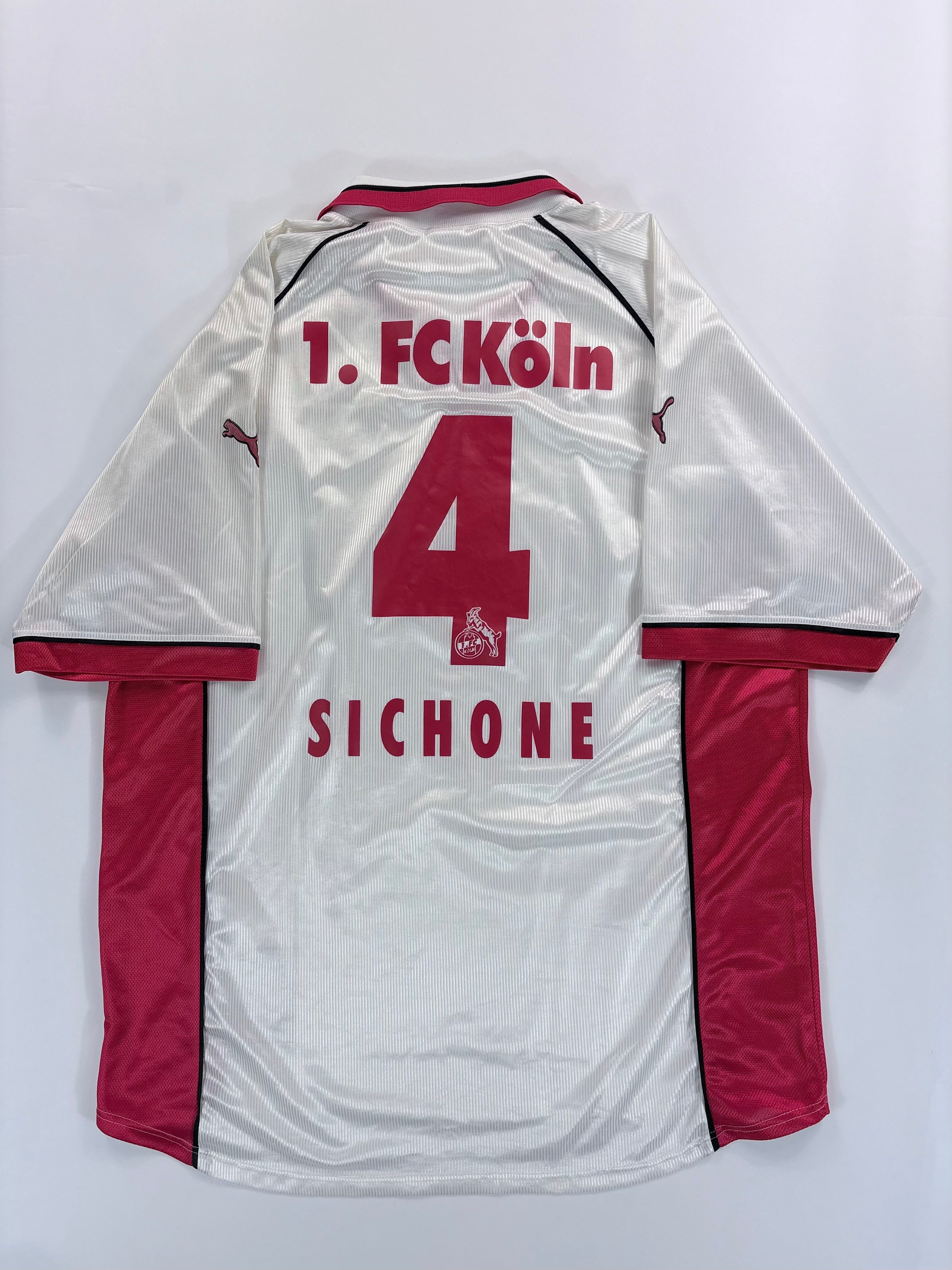 1. FC Köln Heimtrikot 1998/1999 - #4 Sichone - XXL
