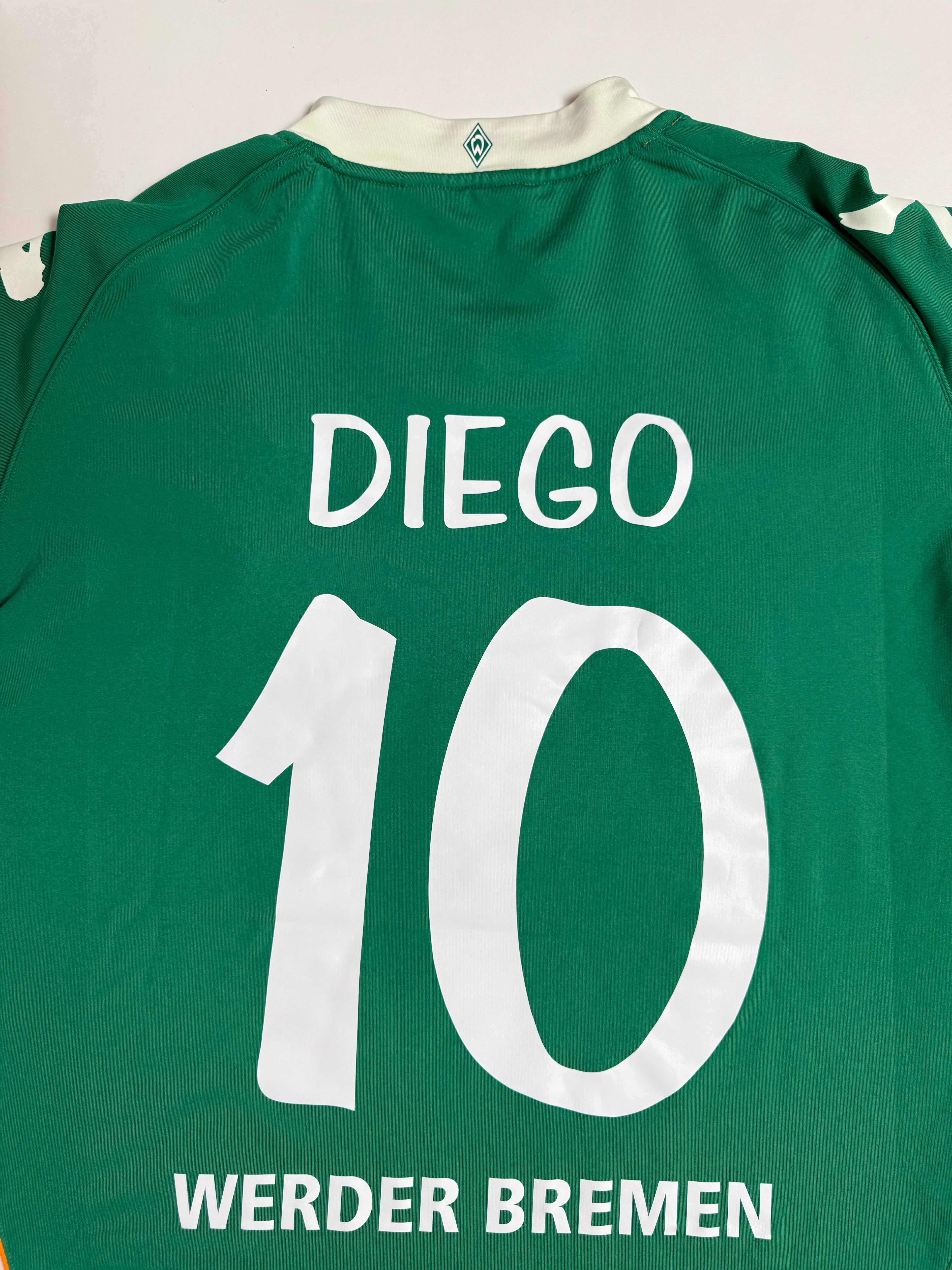 Werder Bremen Heimtrikot 07/08 - #10 Diego - L