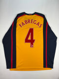Arsenal Auswärtstrikot 2008/2009 - #4 Fabregas - L