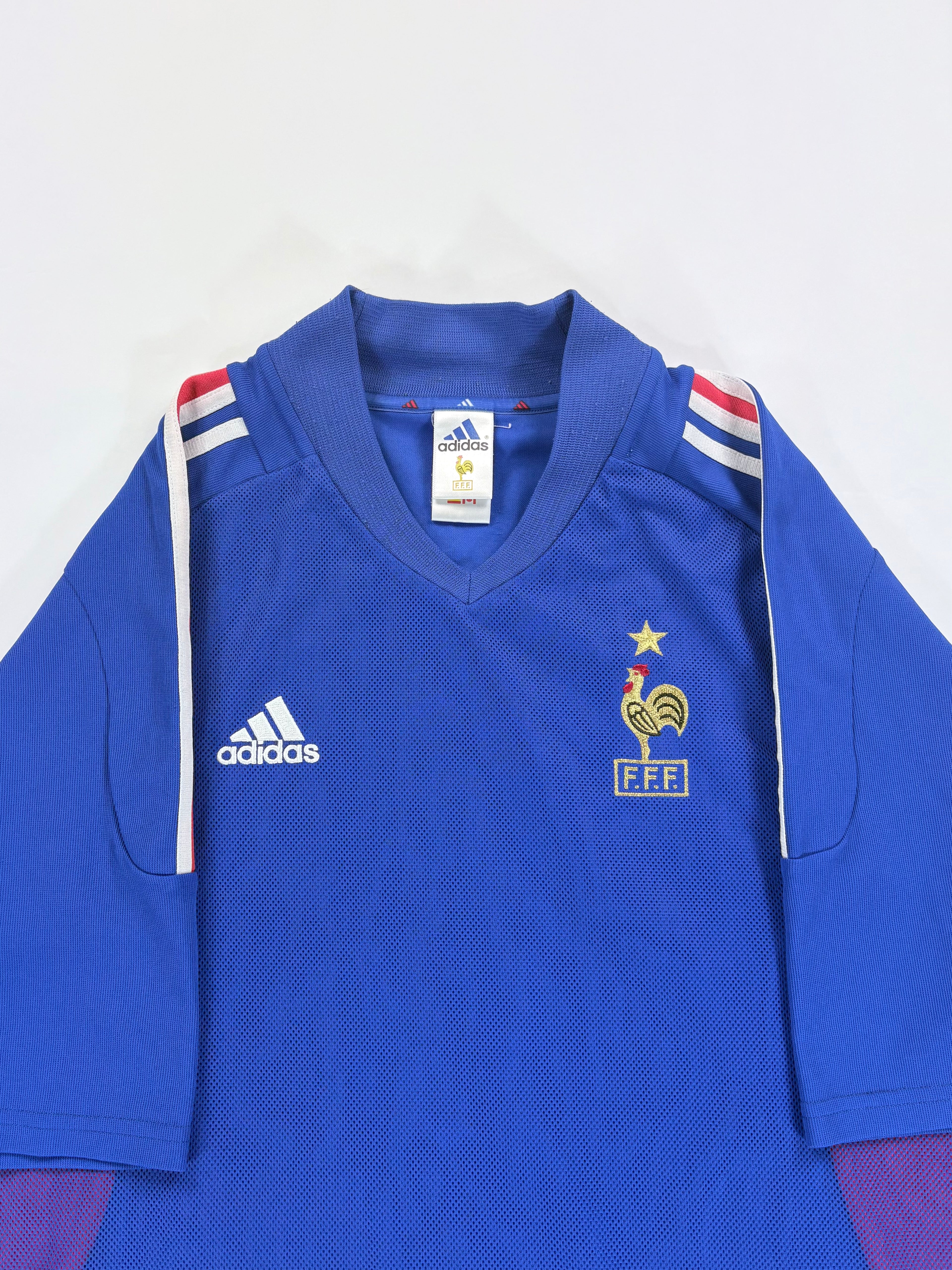 Frankreich Heimtrikot WM 2002 - #10 Zidane - XL