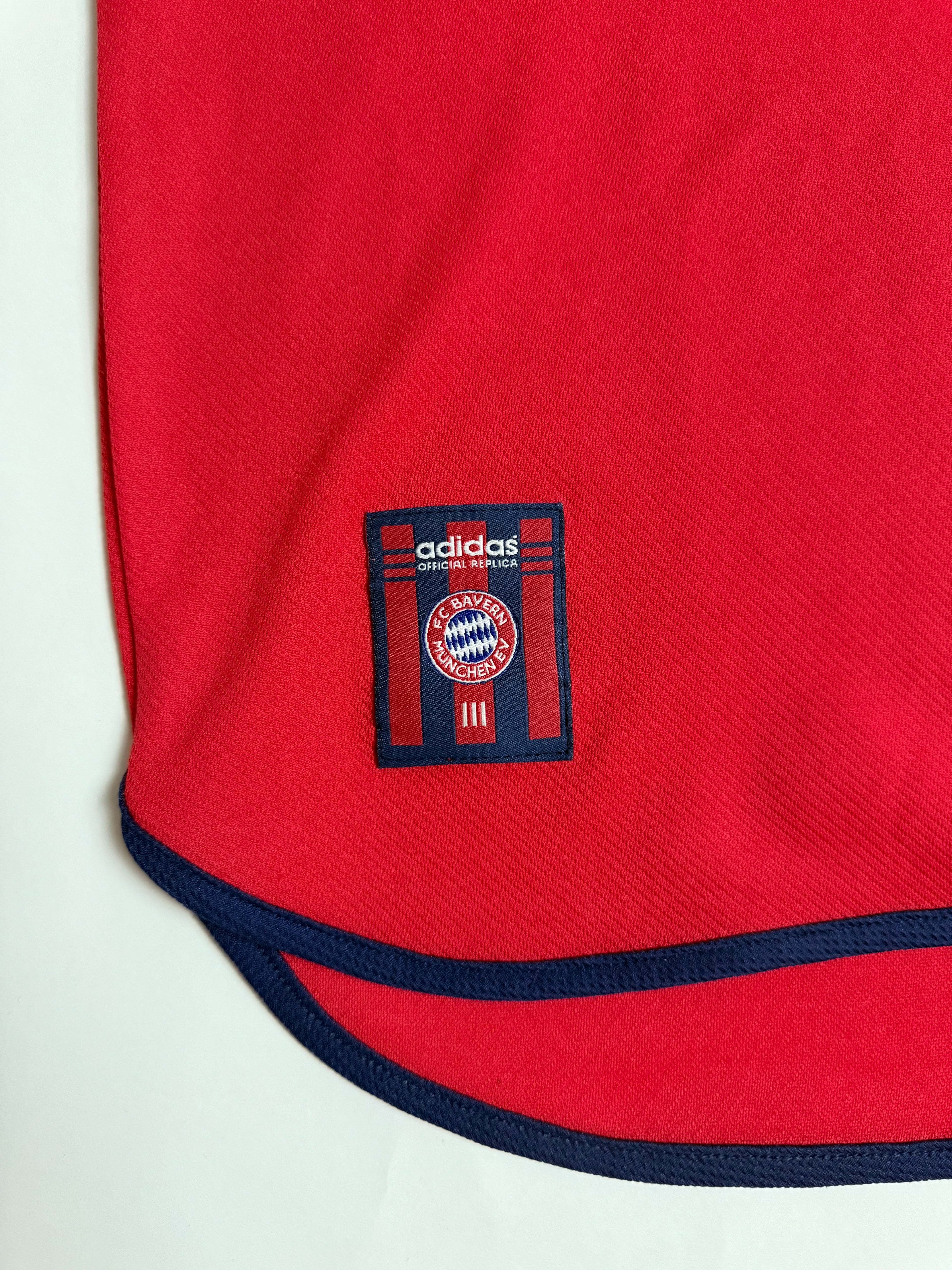 Bayern München Heimtrikot 00/01 - #3 Lizarazu - L