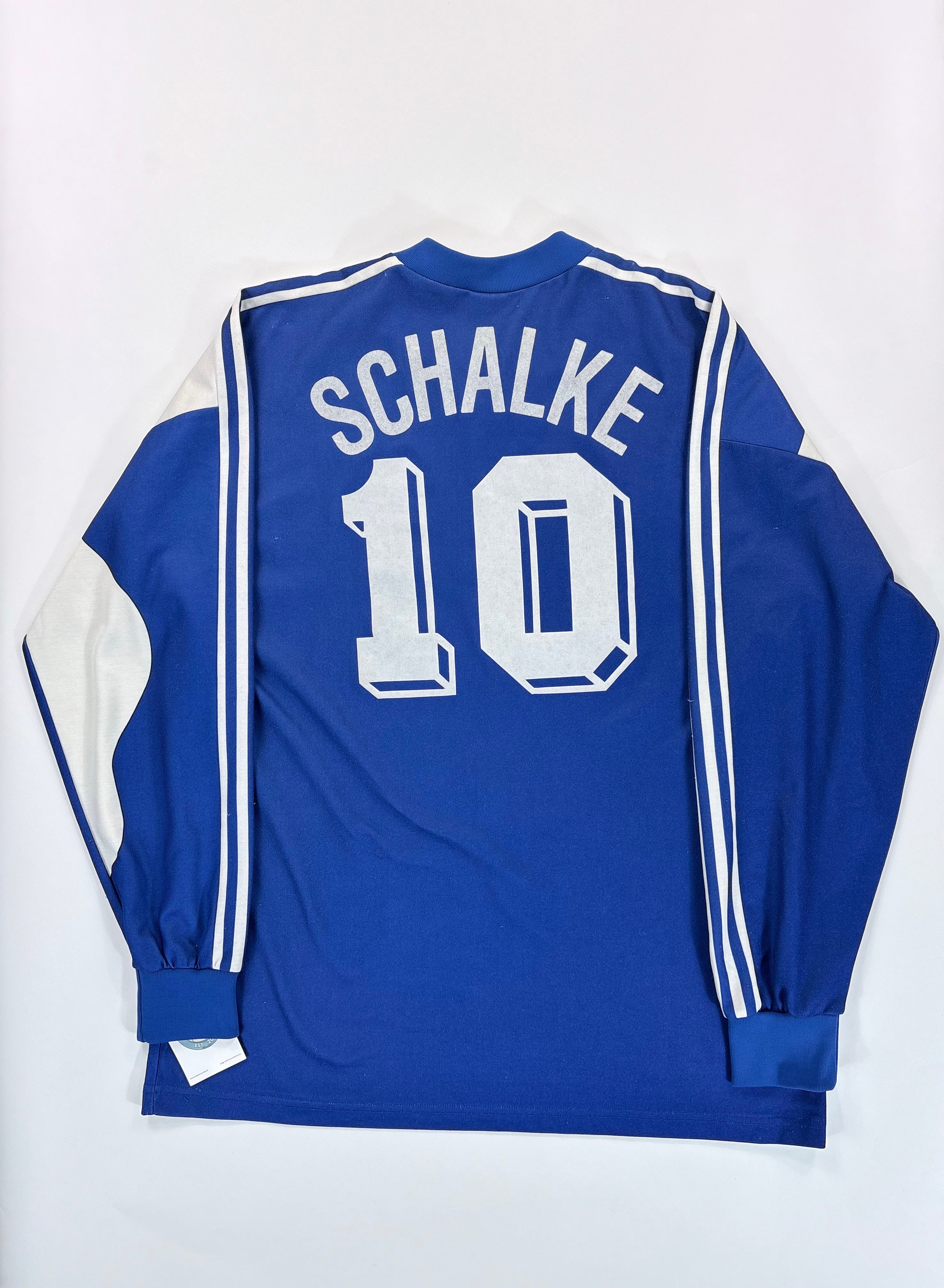 Schalke 04 Heimtrikot 1991/1992 - #10 - L