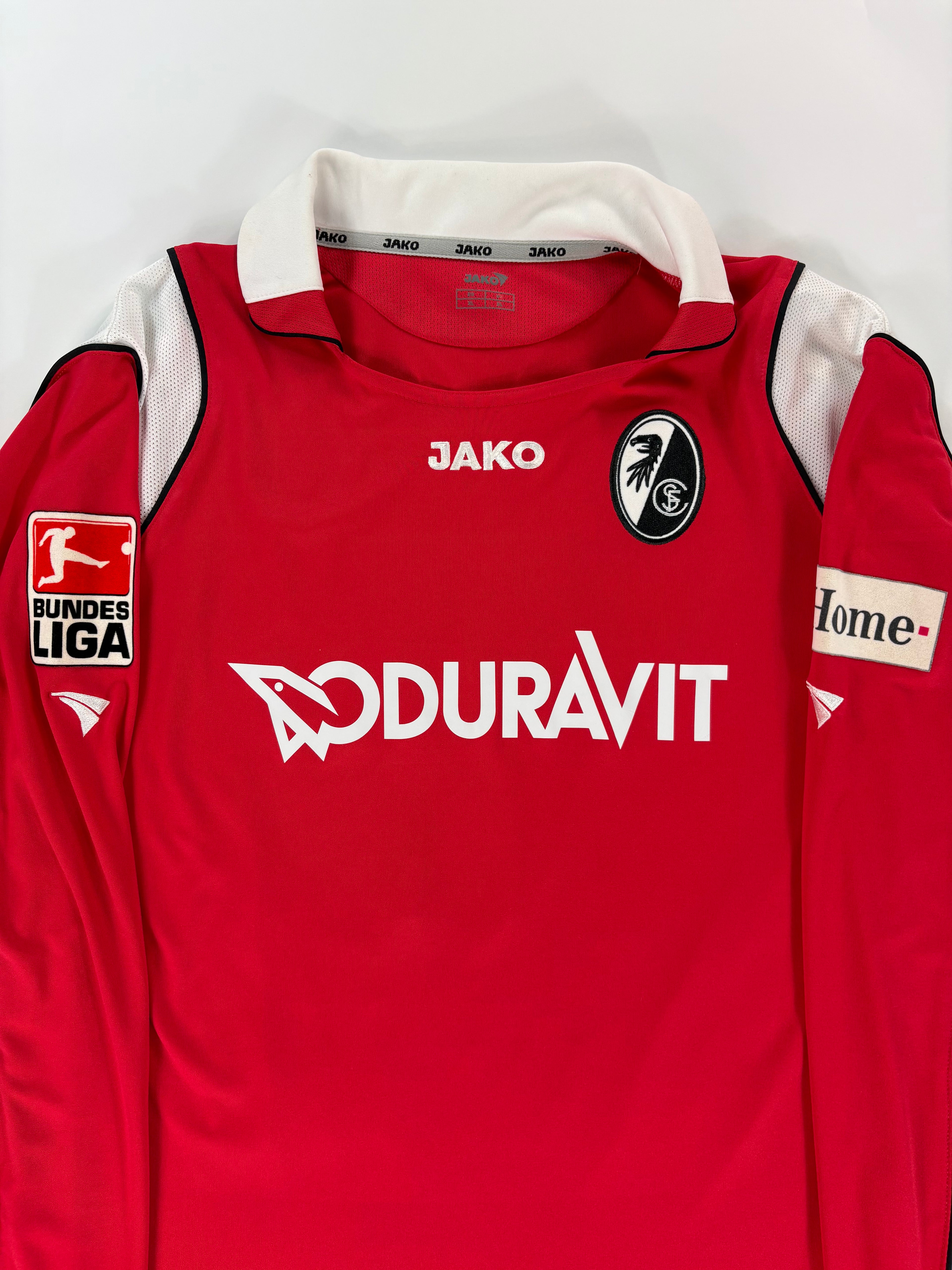 SC Freiburg Heimtrikot 2007/2008 - #14 Schlitte - XL - Matchprepared
