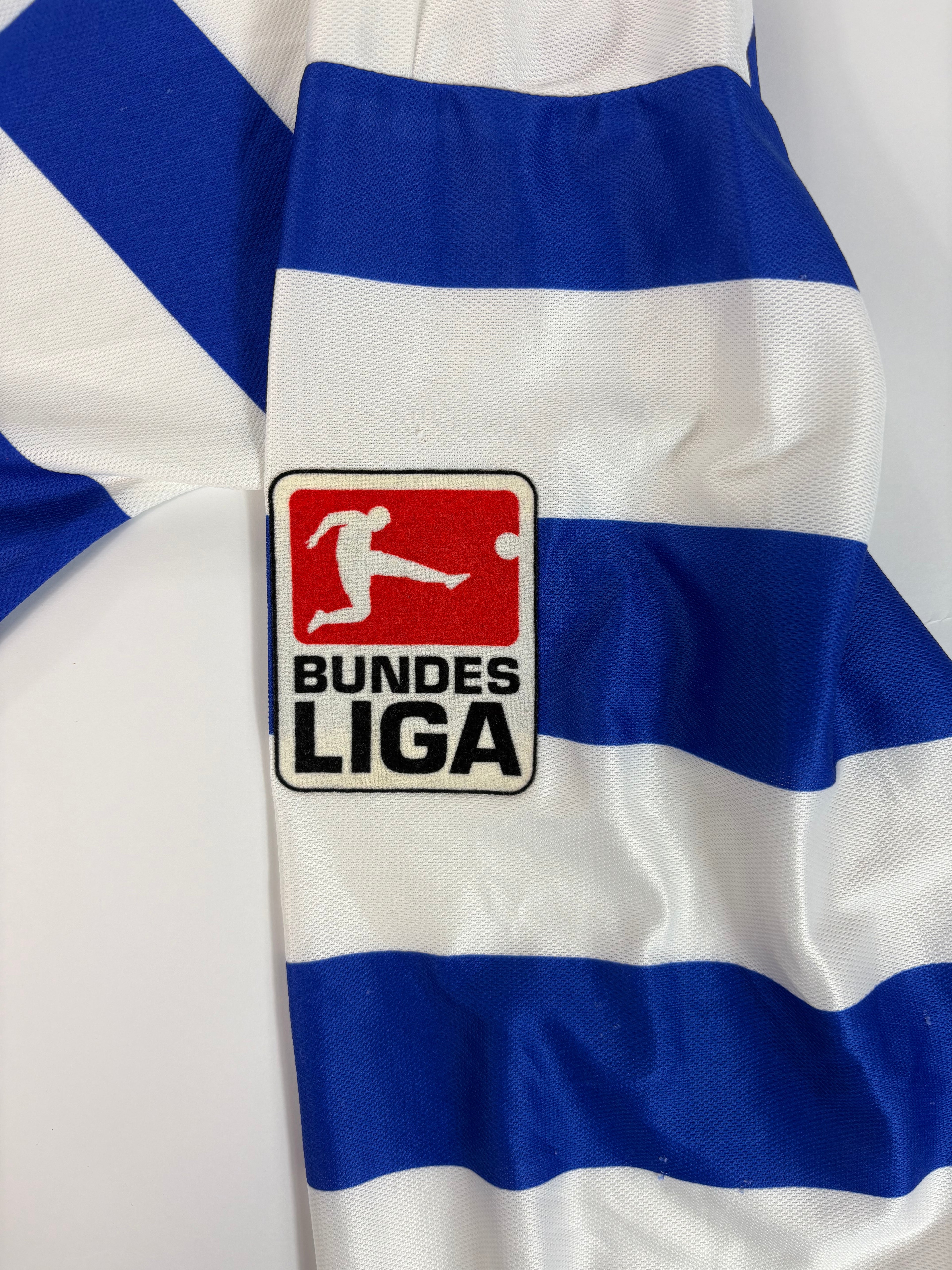 MSV Duisburg Heimtrikot 2001/2002 - #4 Drsek - L - Matchworn/Spielertrikot