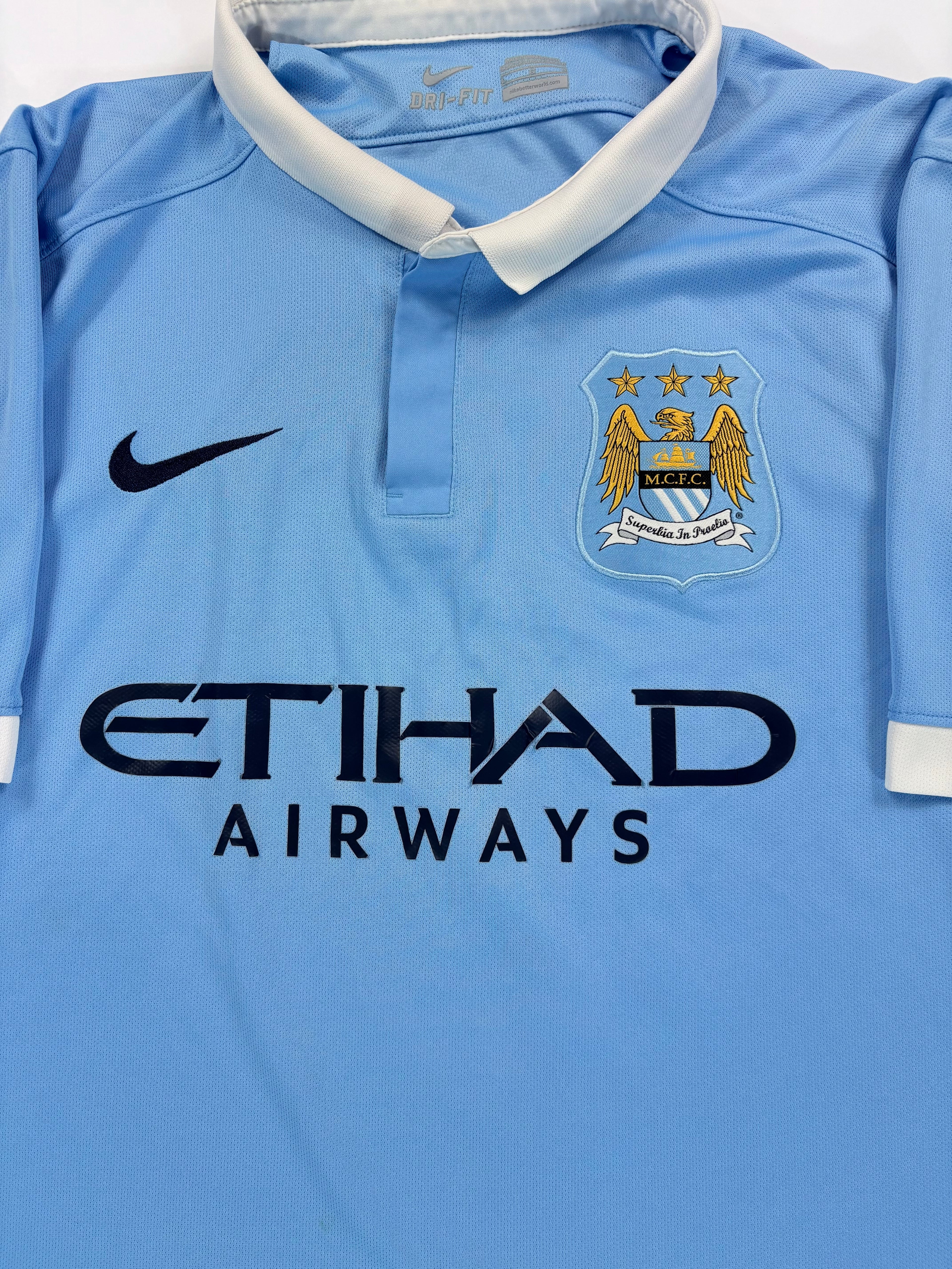 Manchester City Heimtrikot 2015/2016 - #4 Kompany - L