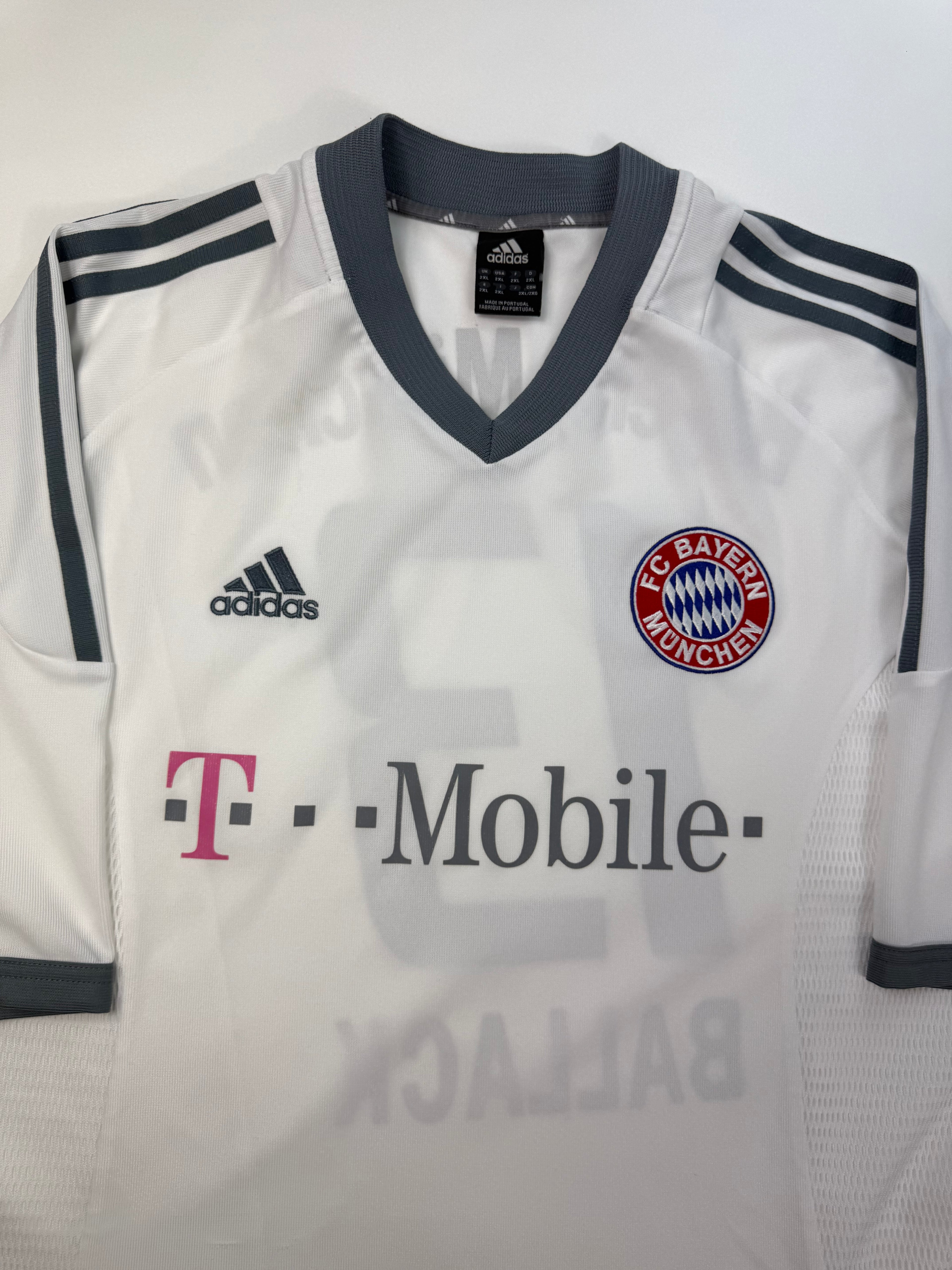 Bayern München Auswärtstrikot 2002/2003 - #13 Ballack - XXL