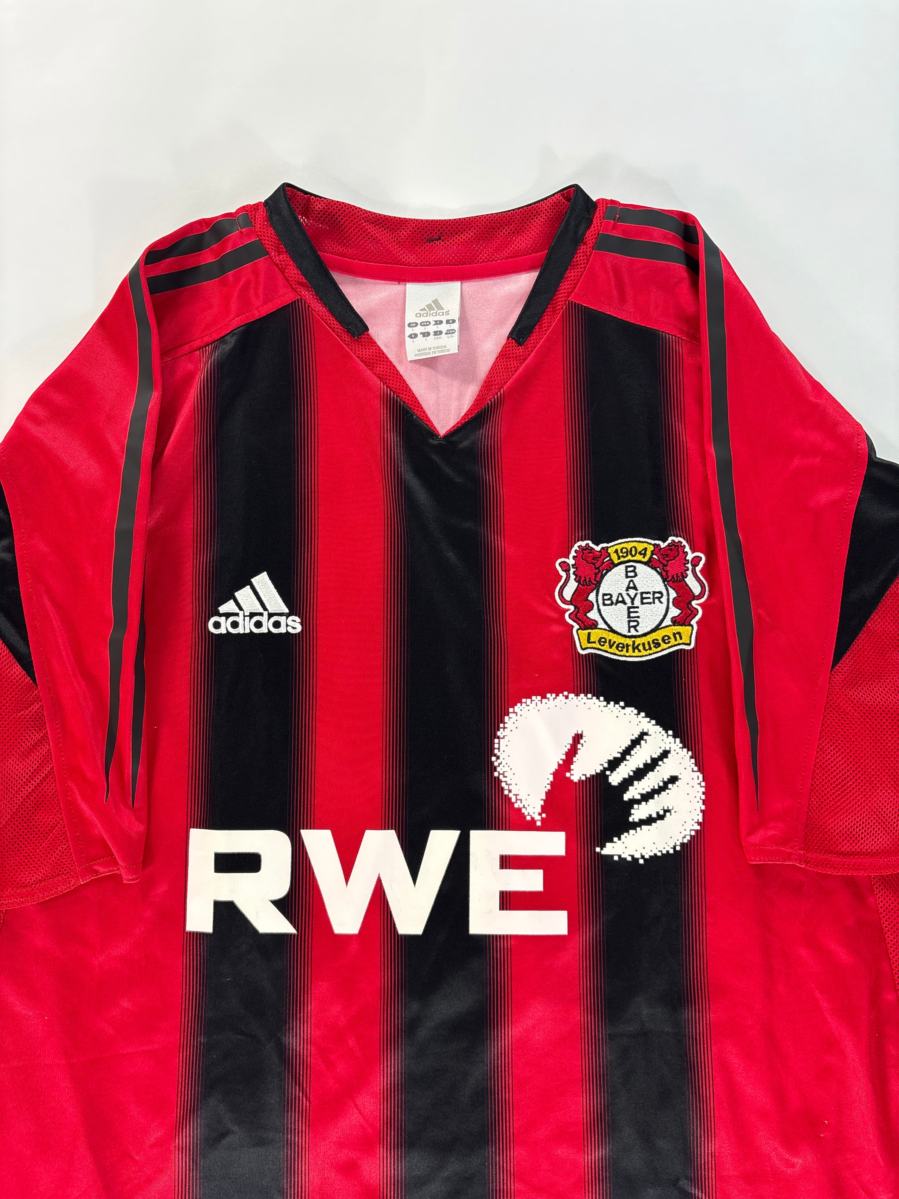 Bayer 04 Leverkusen Heimtrikot 2004/2005 - #25 Schneider - L