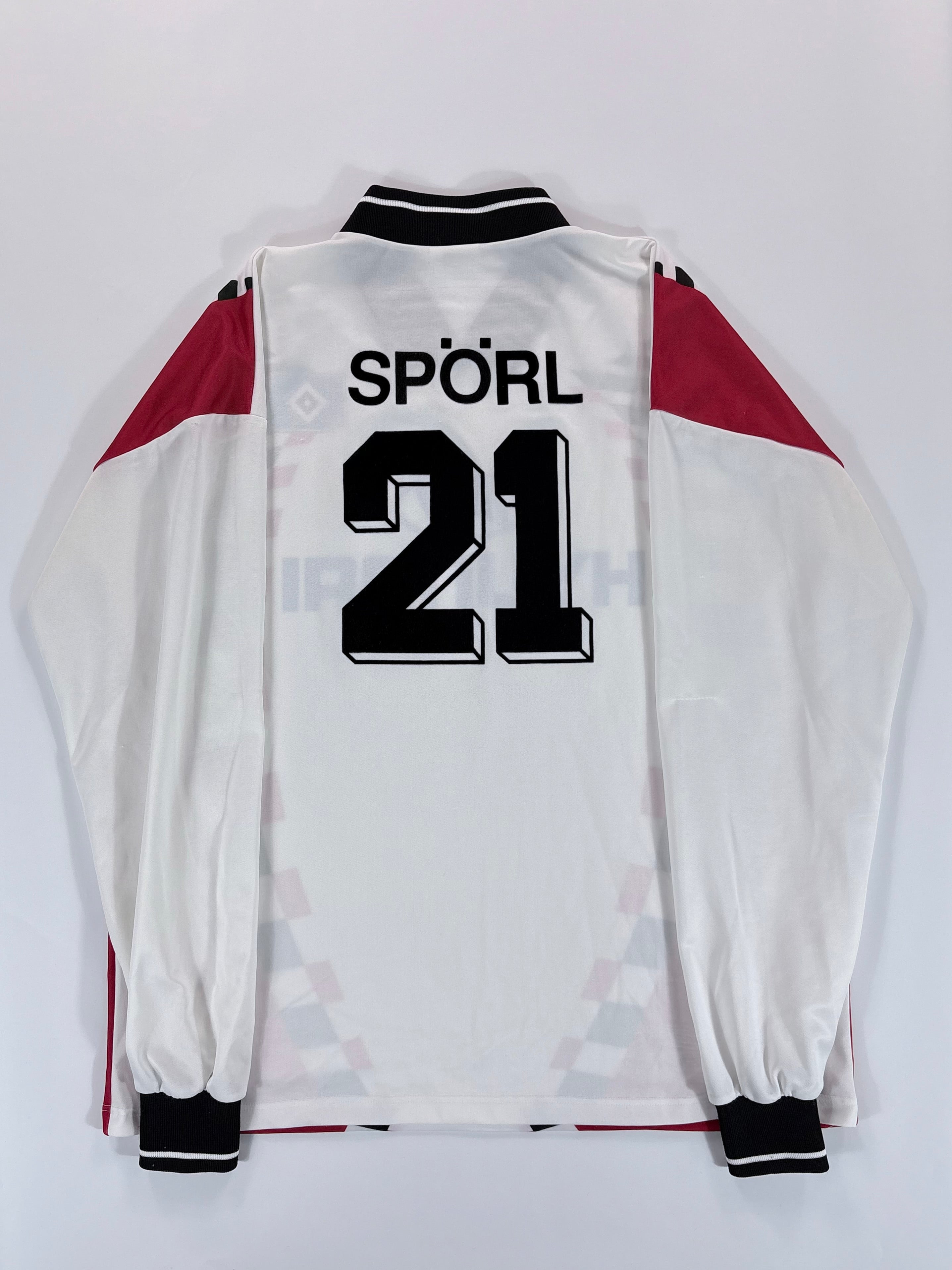 Hamburger SV Heimtrikot 1996/1997 - #21 Spörl - XL - Longsleeve