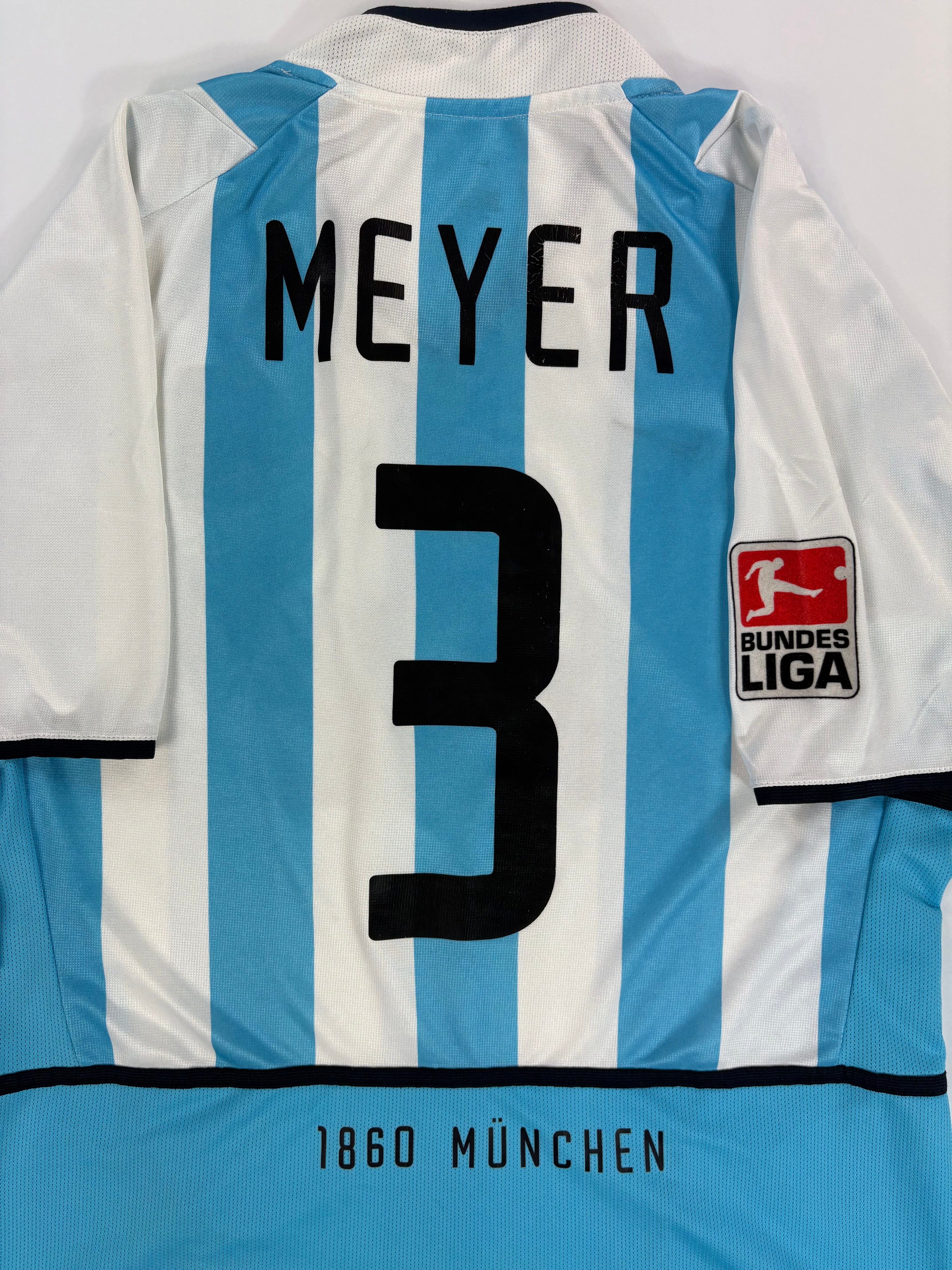 1860 München Heimtrikot 2002/2003 - #3 Meyer - L