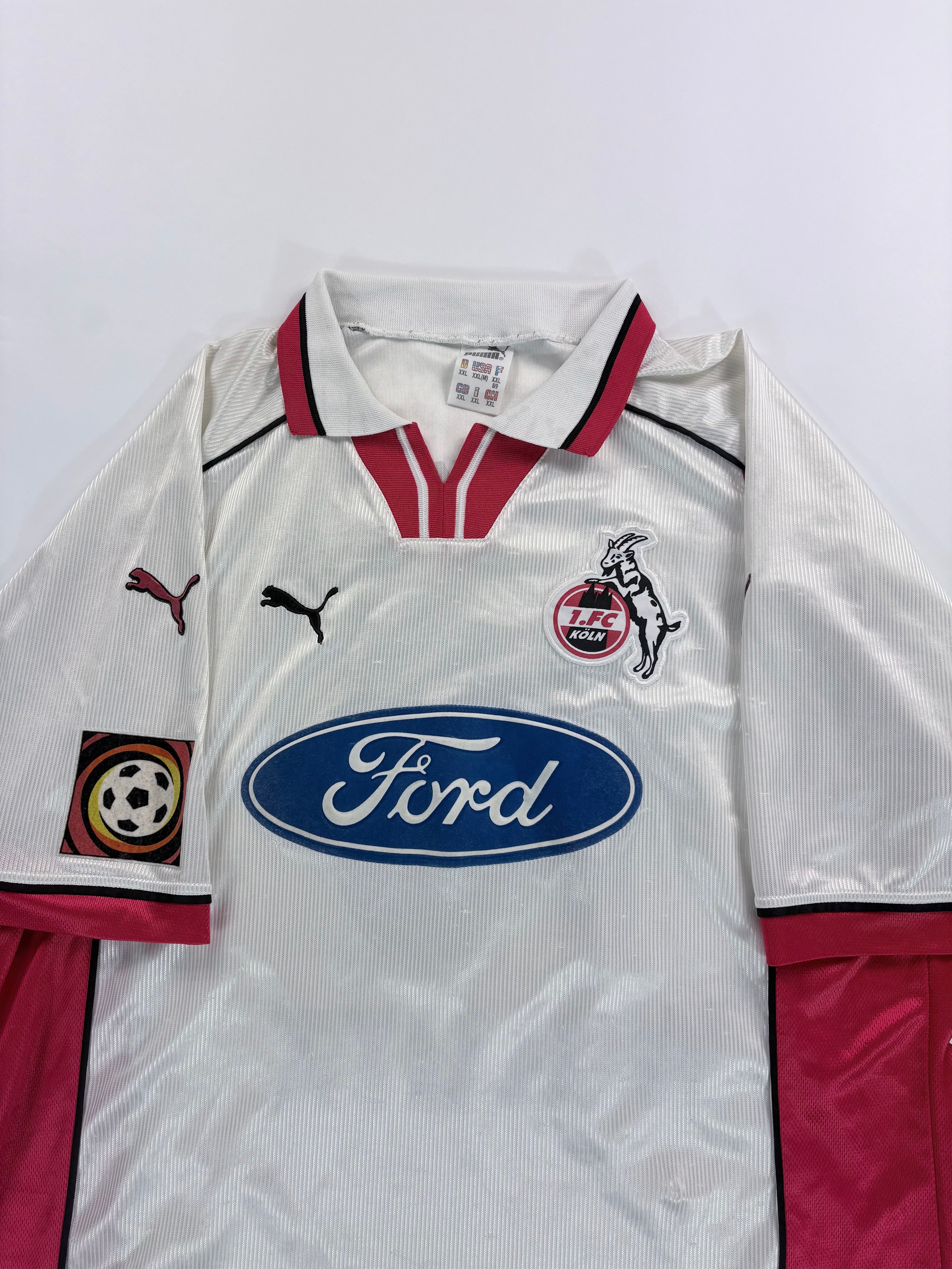 1. FC Köln Heimtrikot 1998/1999 - #10 Wollitz - XXL