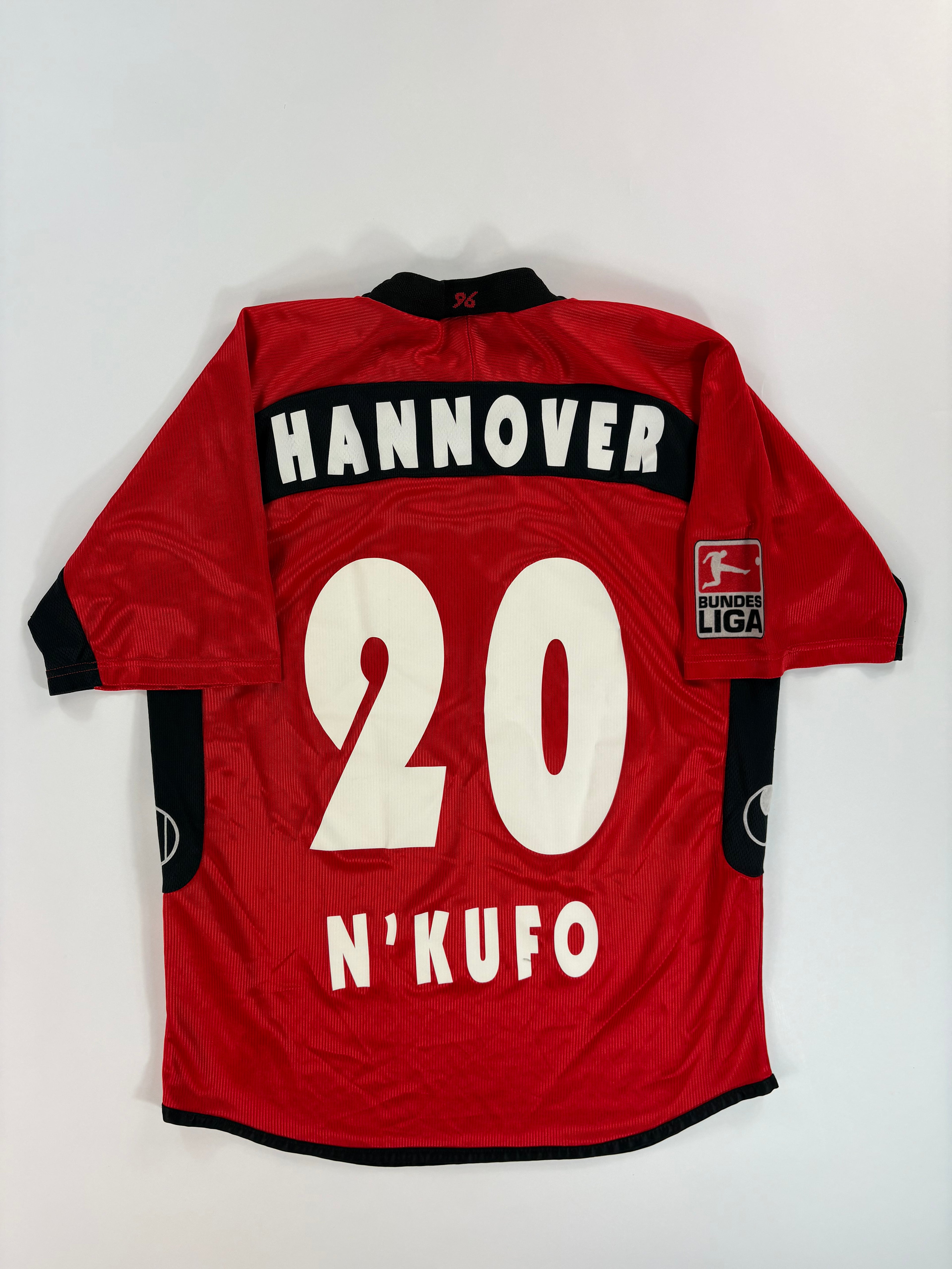 Hannover 96 Heimtrikot 2002/2003 - #20 Nkufo - M