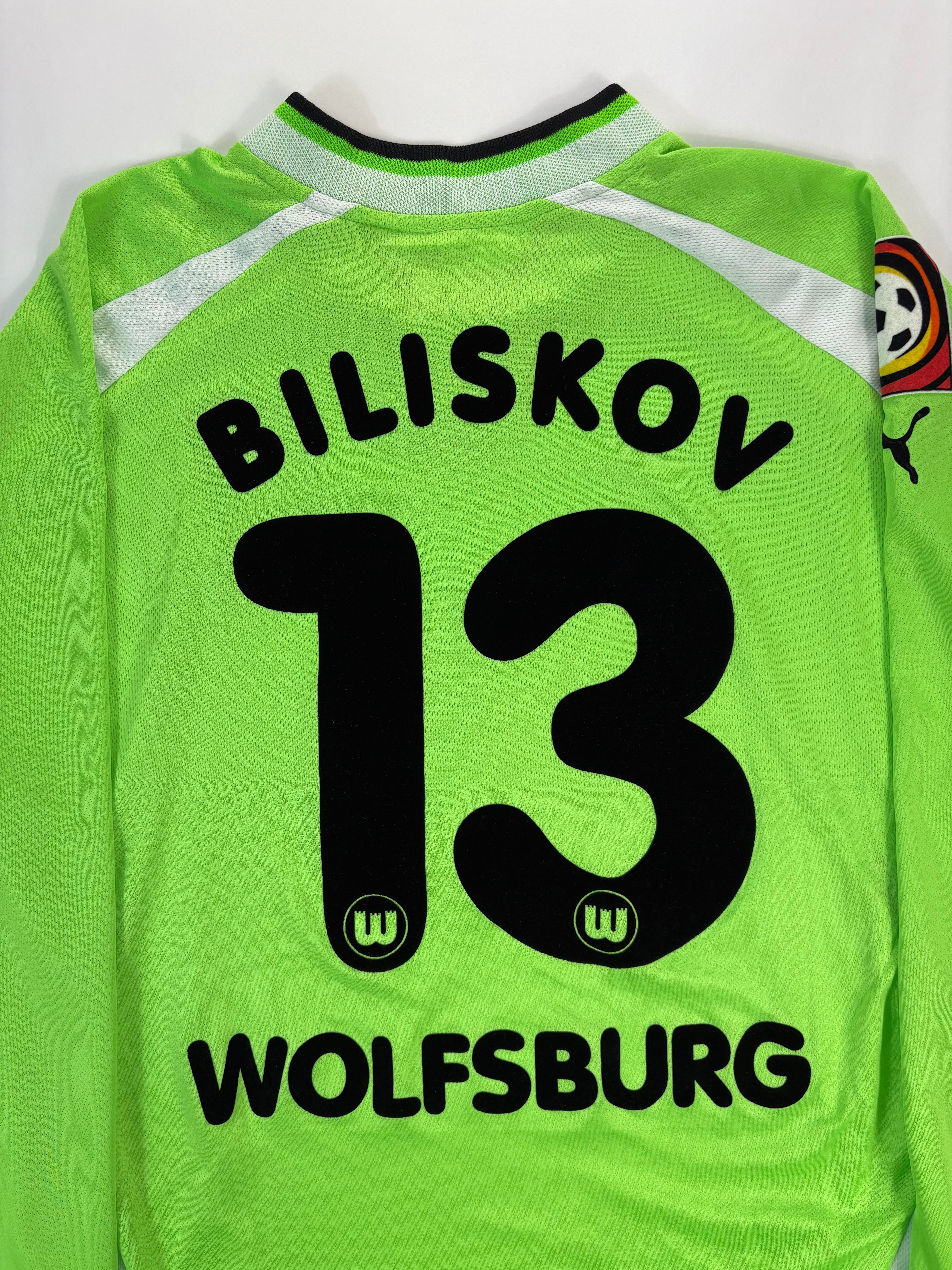 VfL Wolfsburg Heimtrikot 2000/2001 - #13 Biliskov - XXL
